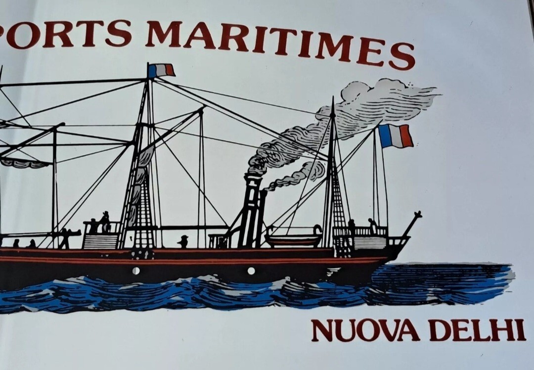 ADVERTISING MIRROR FRAME-SEPHORA TRANSPORTS MARITIME-MIRROR PICTURES SHIP