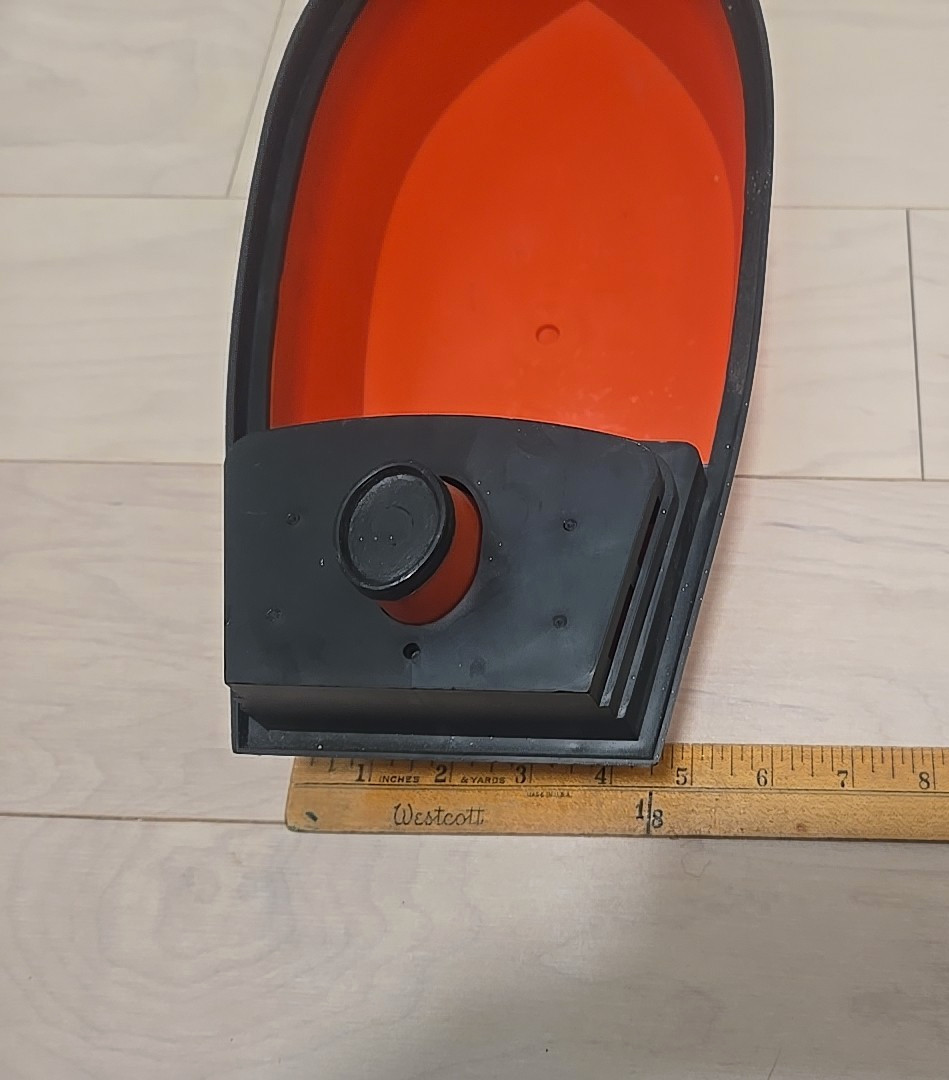 Vintage Fishermans Friend Lozenges Store Plastic Display Boat 15″ Long