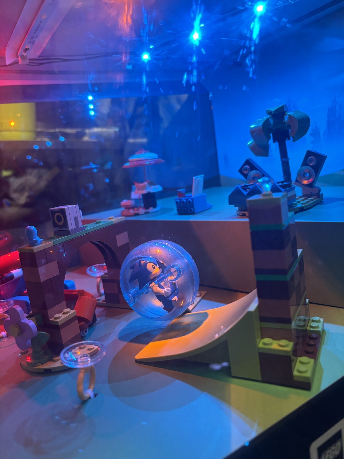 LEGO Sonic The Hedgehog 76990 Store Display Model Box Lights Up