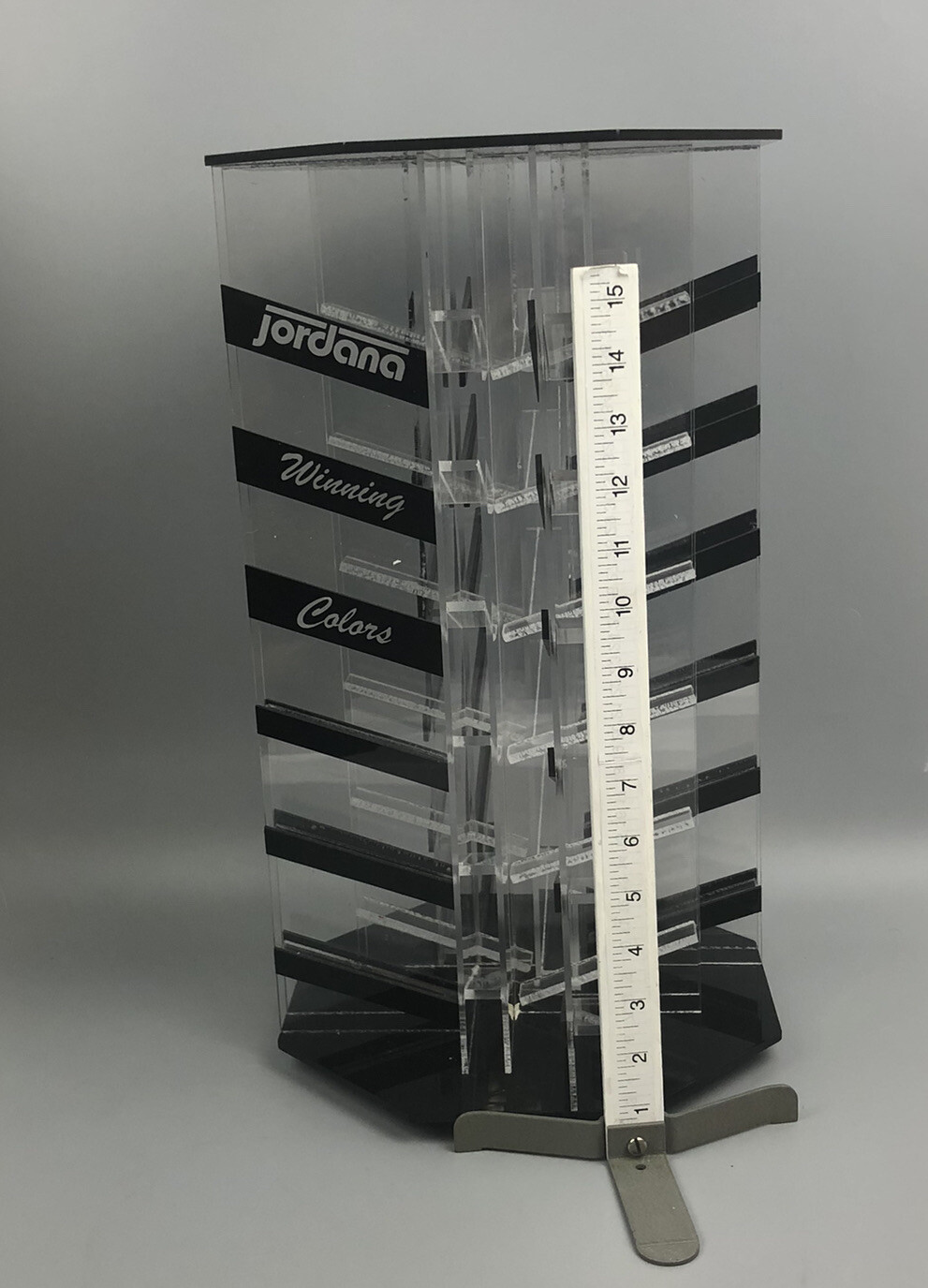 Jordana Cosmetics Acrylic Revolving Store Display Case Organizer