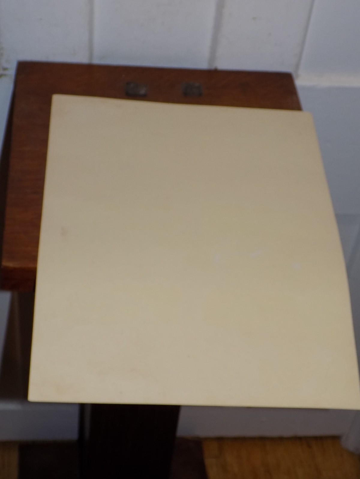 Vintage Men’s Cardboard Fashion Store Display Sign