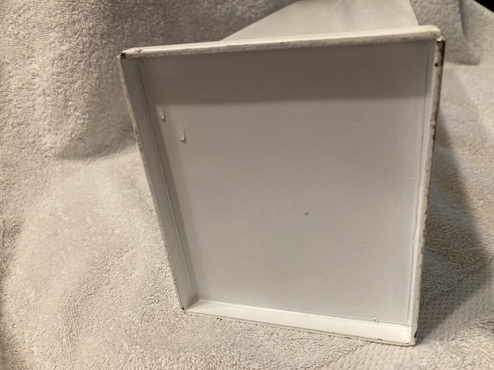 Vintage Music Box Sales Counter Display Point Of Sale with (1) Music Box.