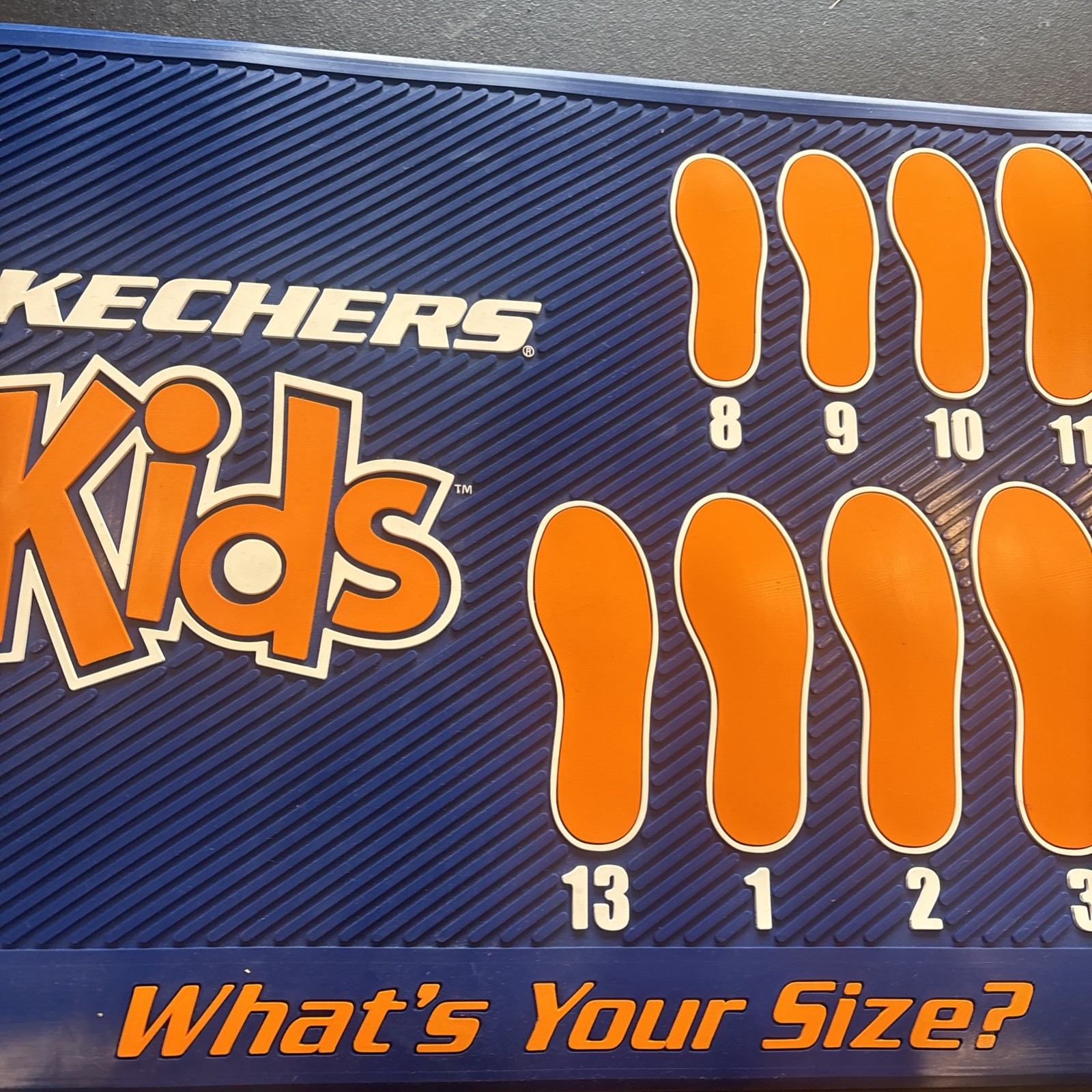 Skechers Kids Store Display Sizing Floor Mat Sneakers Shoes Footwear Snoop Dog