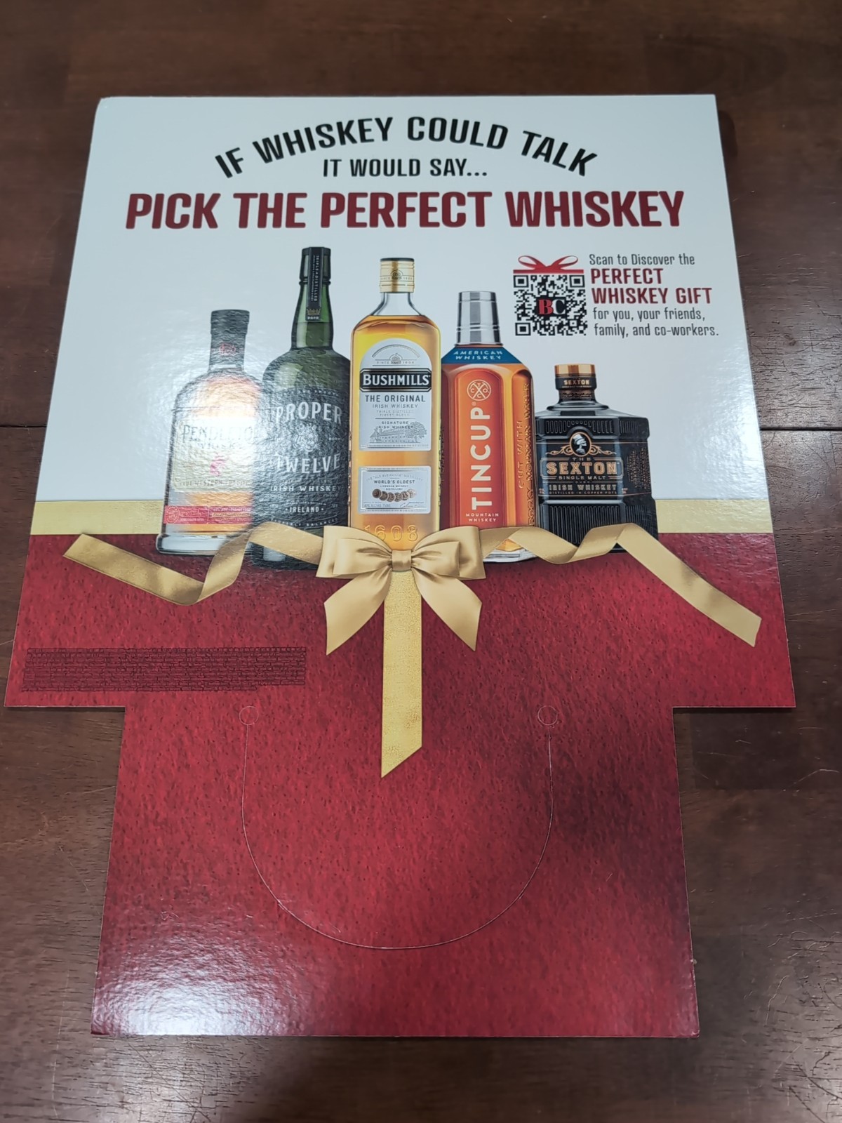 (Lot of 3) Liquor Store Advertising Display Signs, Kentucky Bourbon Whiskey