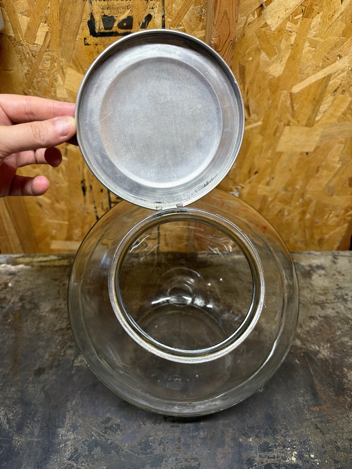 Antique Peerless Hardwater Soap General / Country Store Counter Top Display Jar
