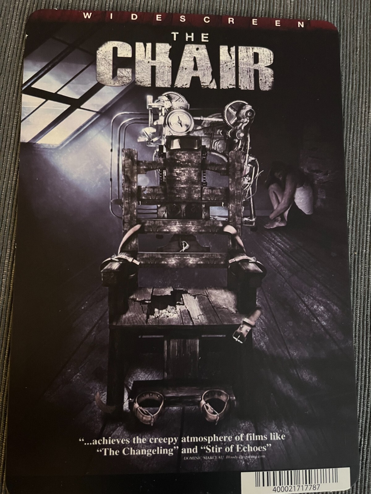 The Chair BLOCKBUSTER VIDEO BACKER CARD 5.5″X8″ NO MOVIE