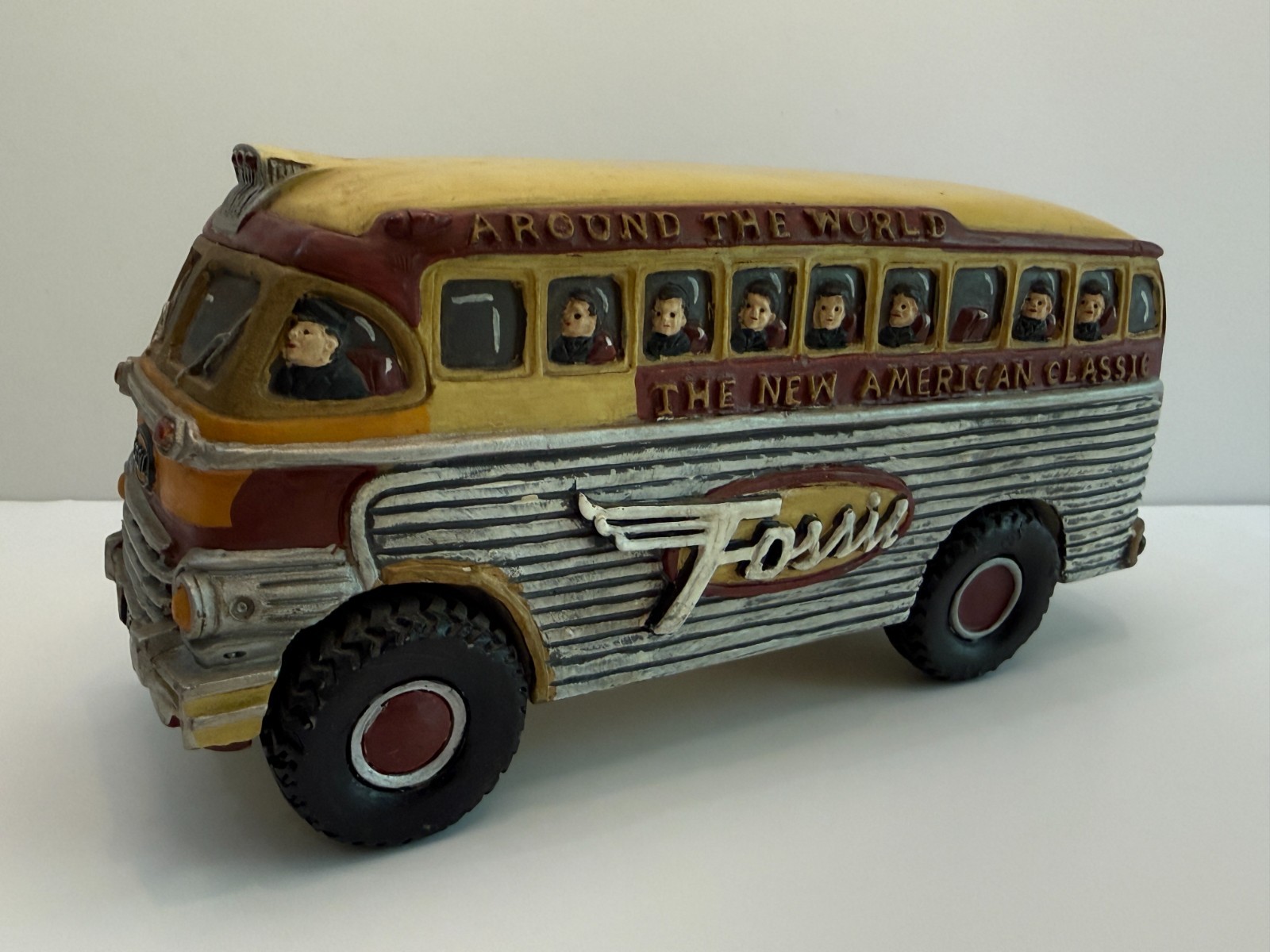 FOSSIL Watch Around The World American Classic Bus 7.5” Promo/Store Display