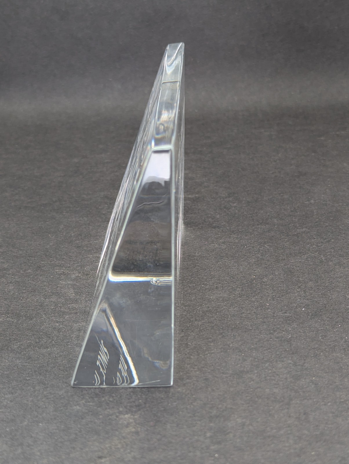 Baccarat The Crystal of Kings Since 1764 Dealer Store Display Plaque Sign