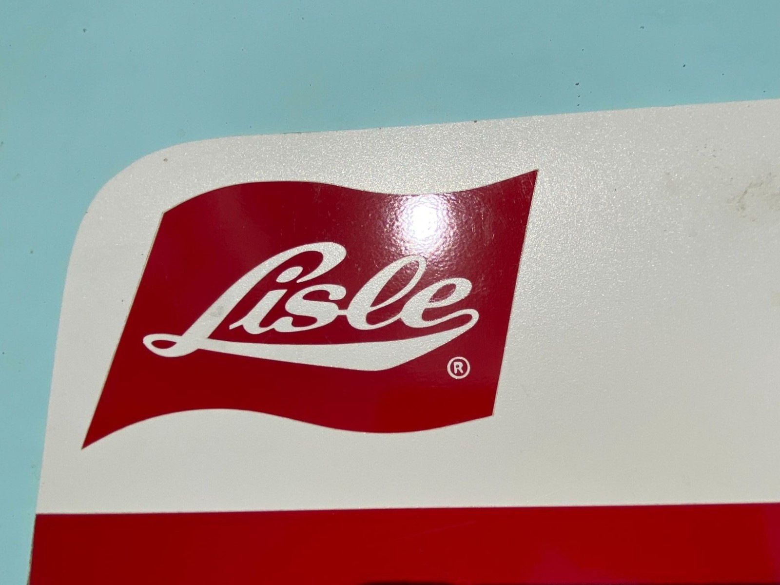 Lisle 42″ X 6″ Double-Sided Specialty Tool Center Plastic Display Sign
