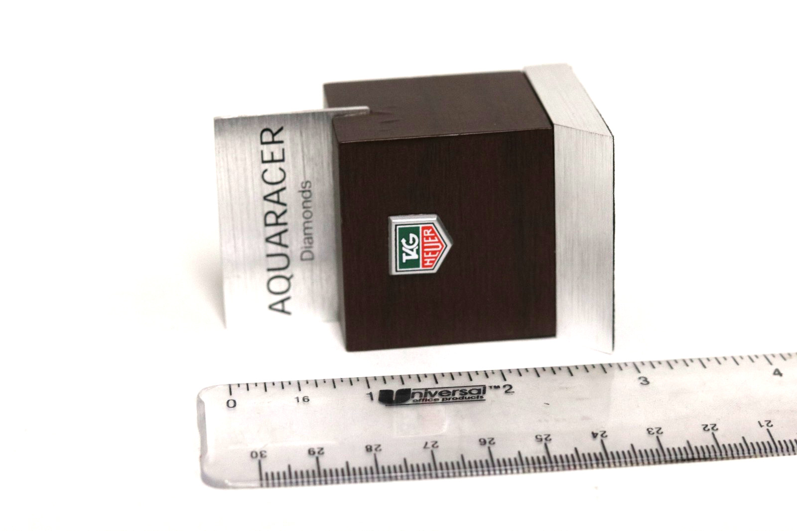 Authorized Dealer Only Store Watch Display TAG Heuer Sign Aquaracer Diamonds