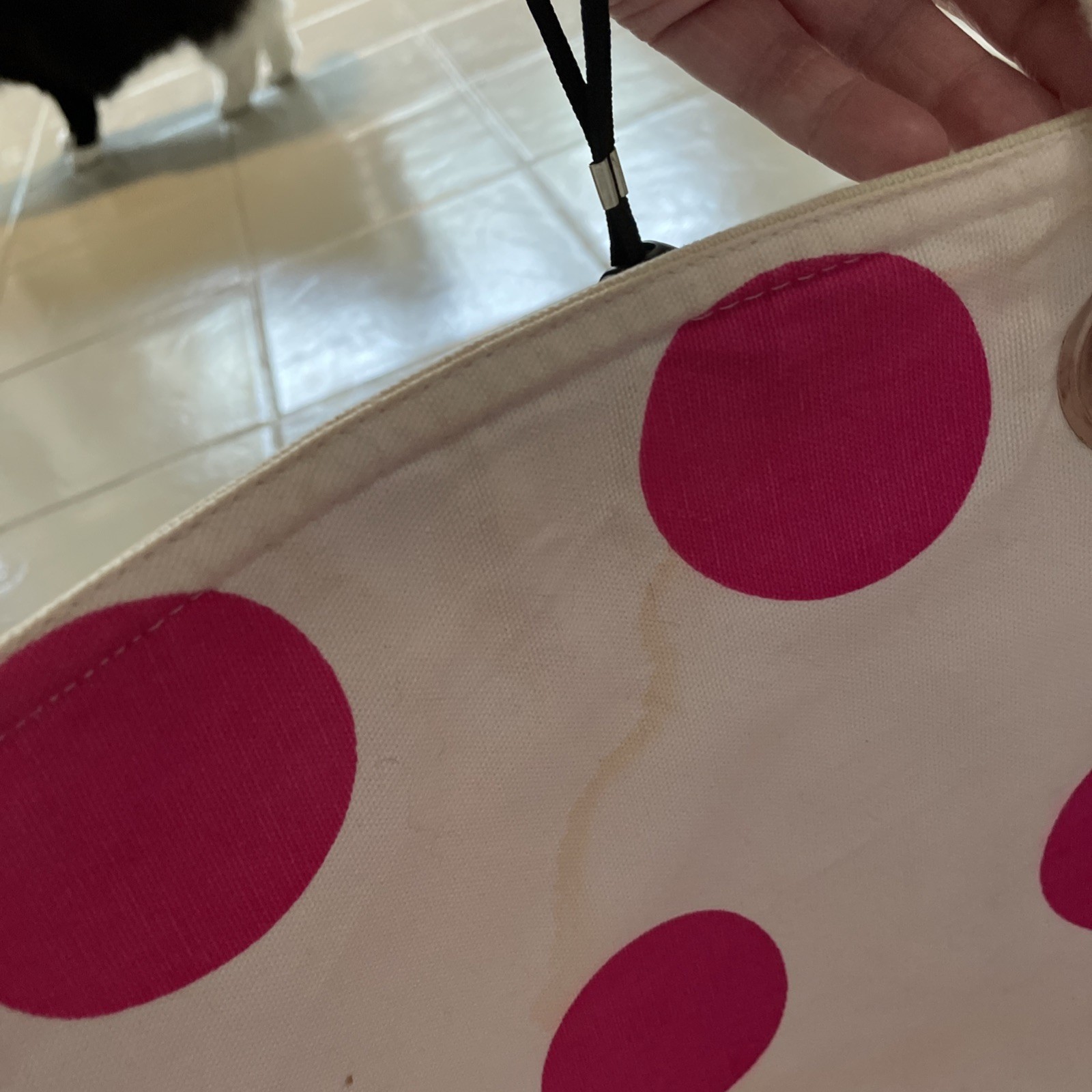 Victoria’s Secret Pink Store Display Canvas Large Bin Prop Collectible Rare