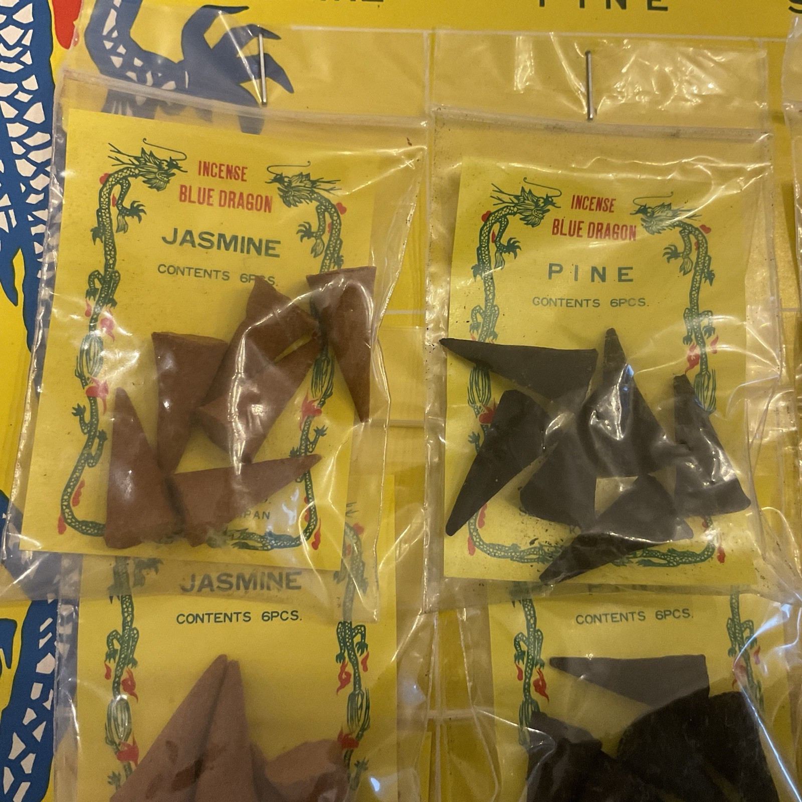 Vintage Blue Dragon Incense 5 And 10 Store Display From The 60’s