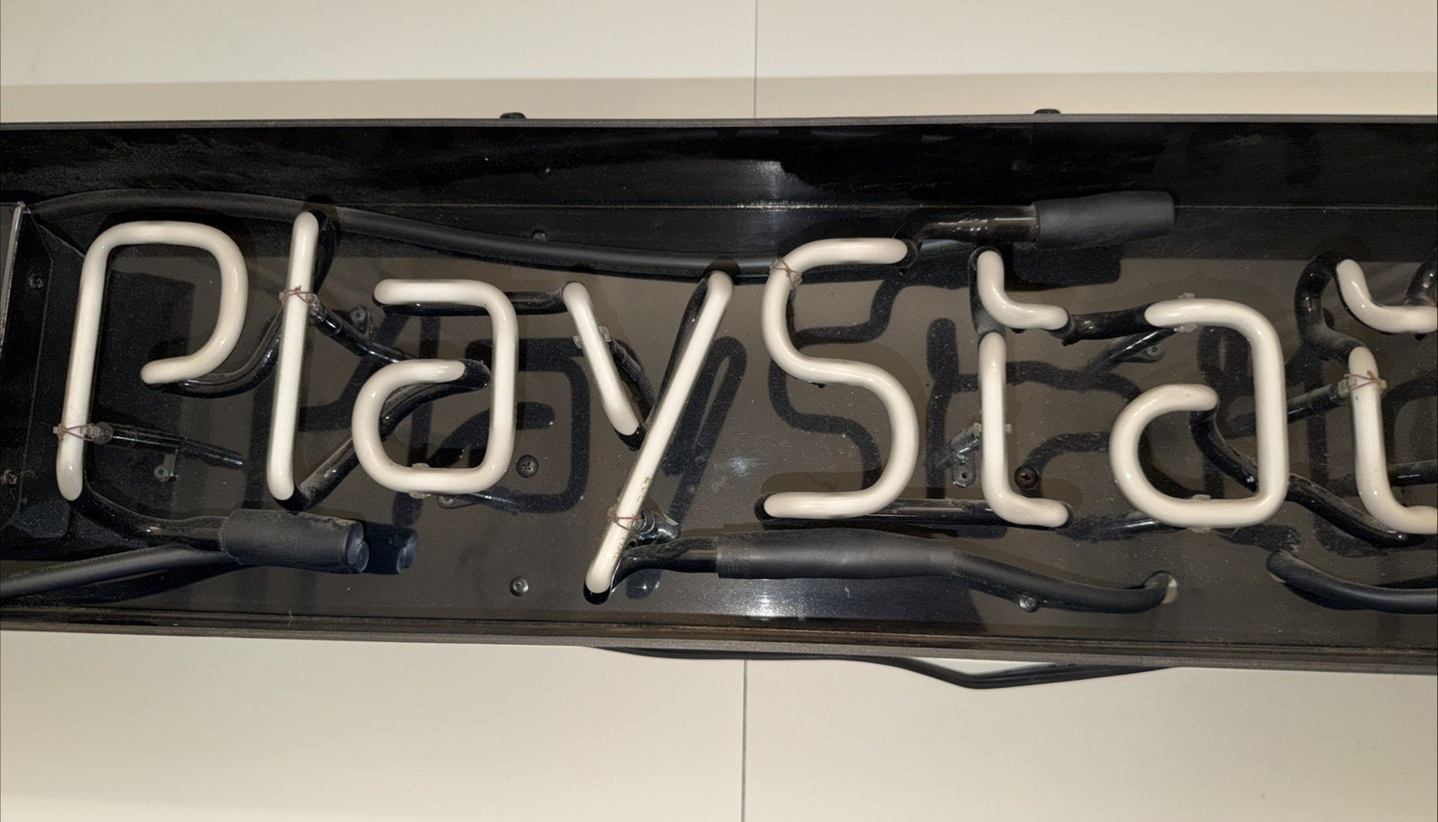 Vintage PlayStation Neon Sign Official Sony Retail Store Display 1998 PS1 Rare