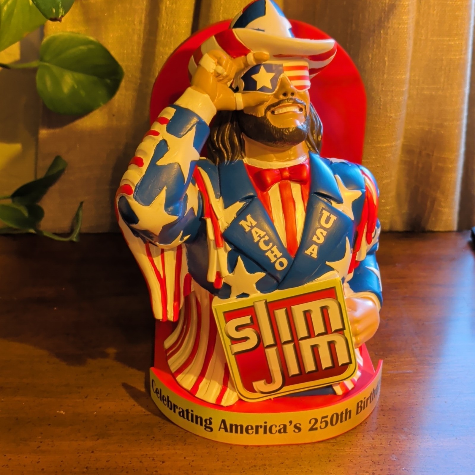 2026 Macho-Man Randy Savage America’s 250th Birthday Slim Jim Display Stand WWE