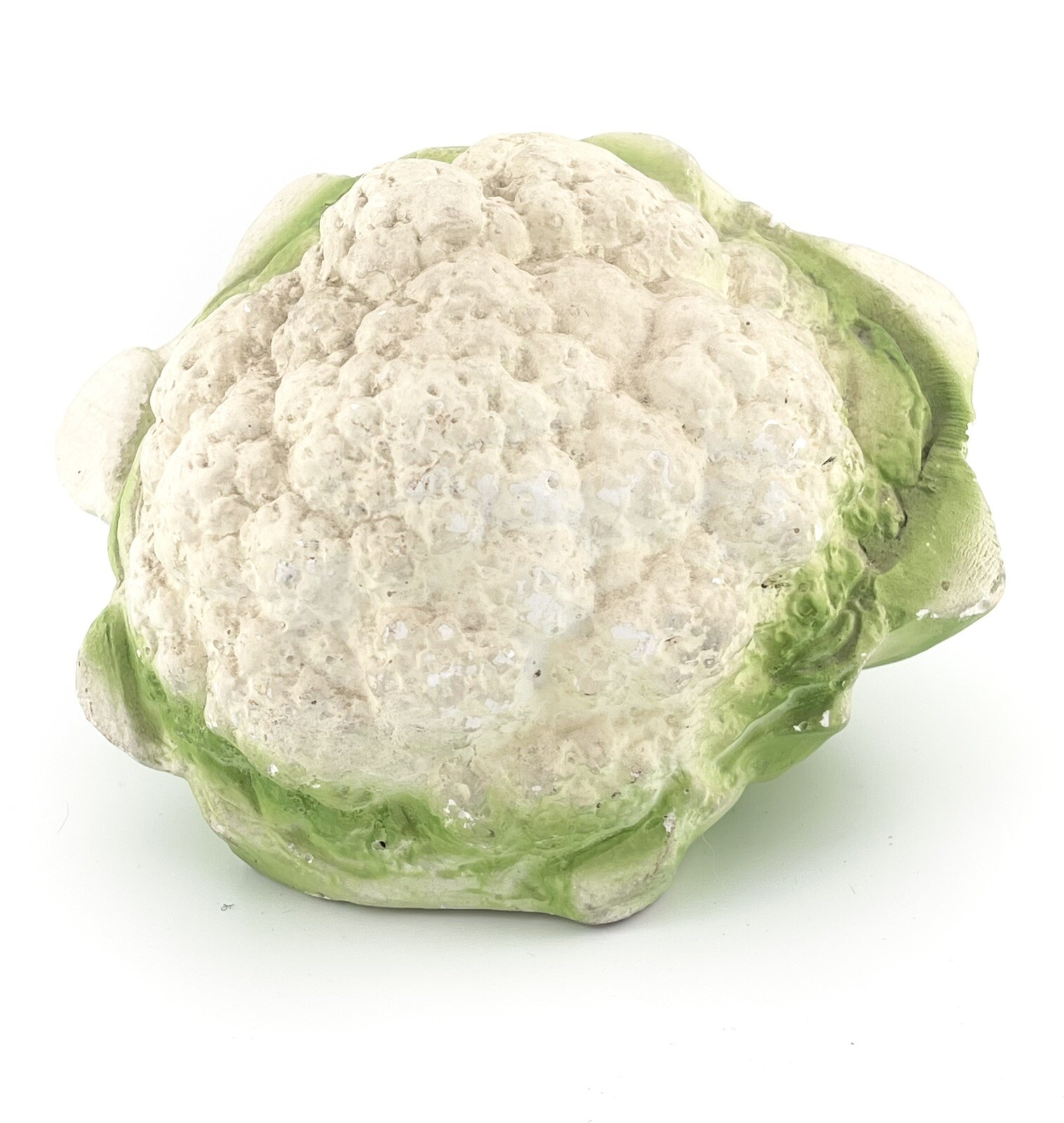 1940’s 1950’s Plaster Chalkware Head of Cauliflower Store Grocery Display