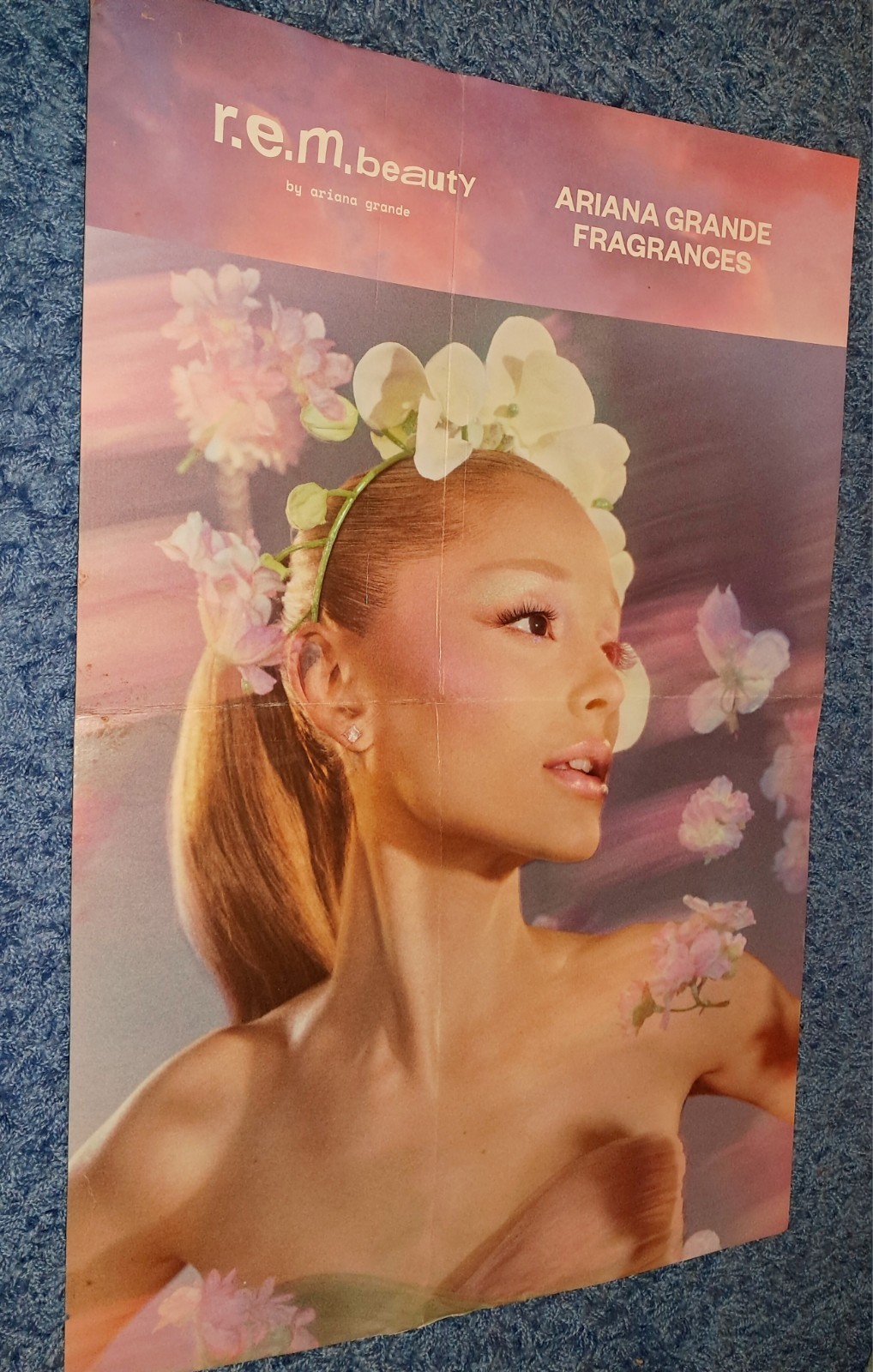 Ariana Grande REM Beauty 3 FT PROMO DISPLAY Ulta Arianator Gift Ideas Wall Art
