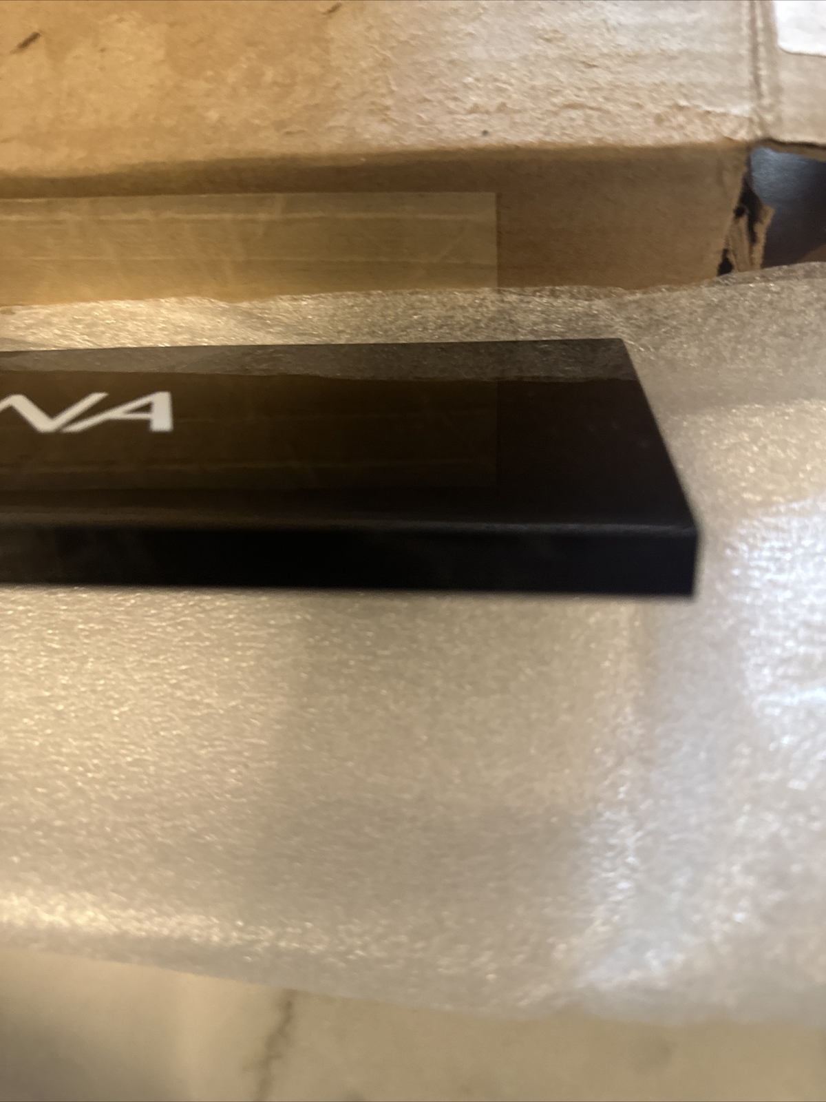 DOLCE & GABBANA BLACK LOGO PLAQUE IN PLEXIGLASS,ORIGINAL
