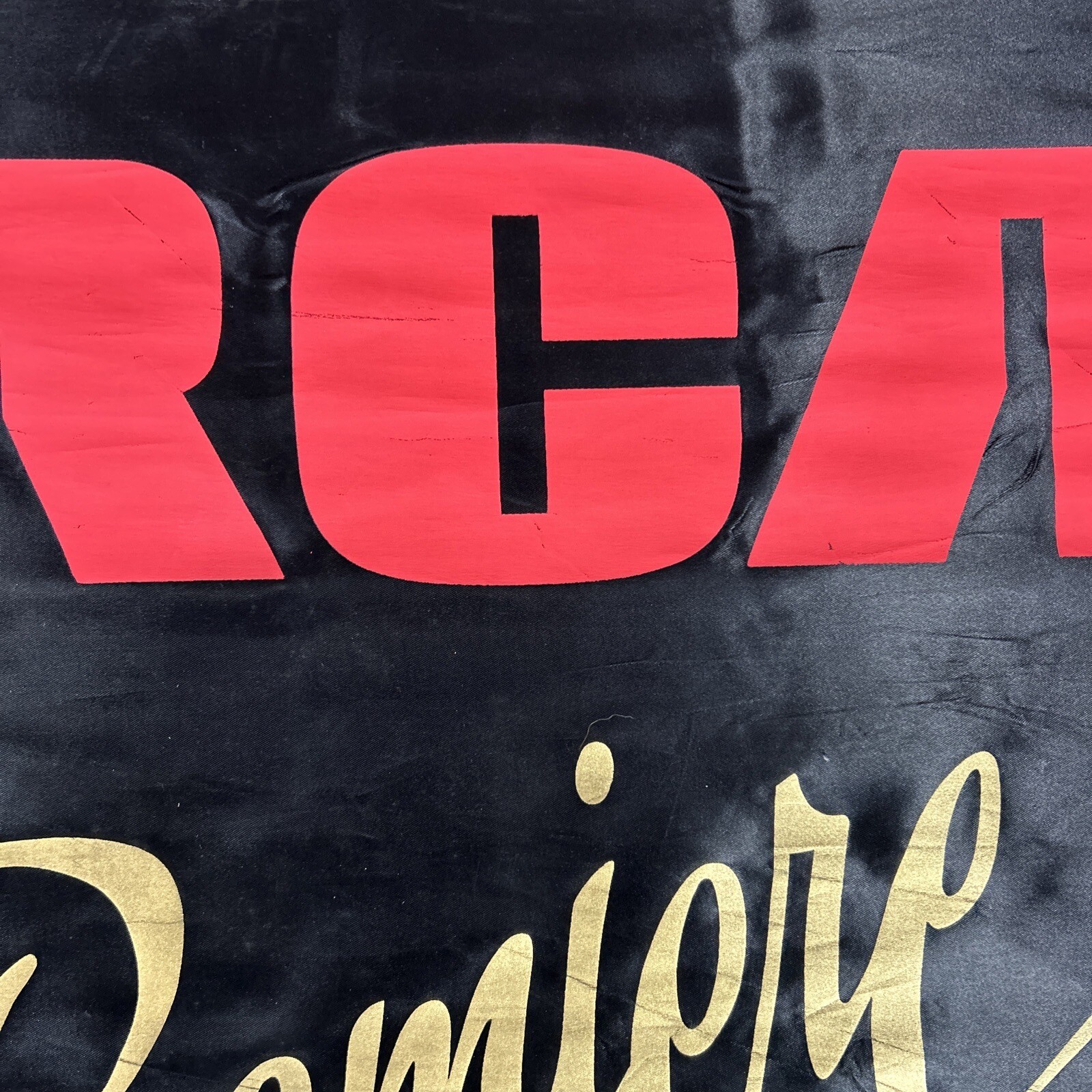 Vintage RCA Sign Premier Showcase Center Store Display Banner Flag 41″x27″ Vinyl