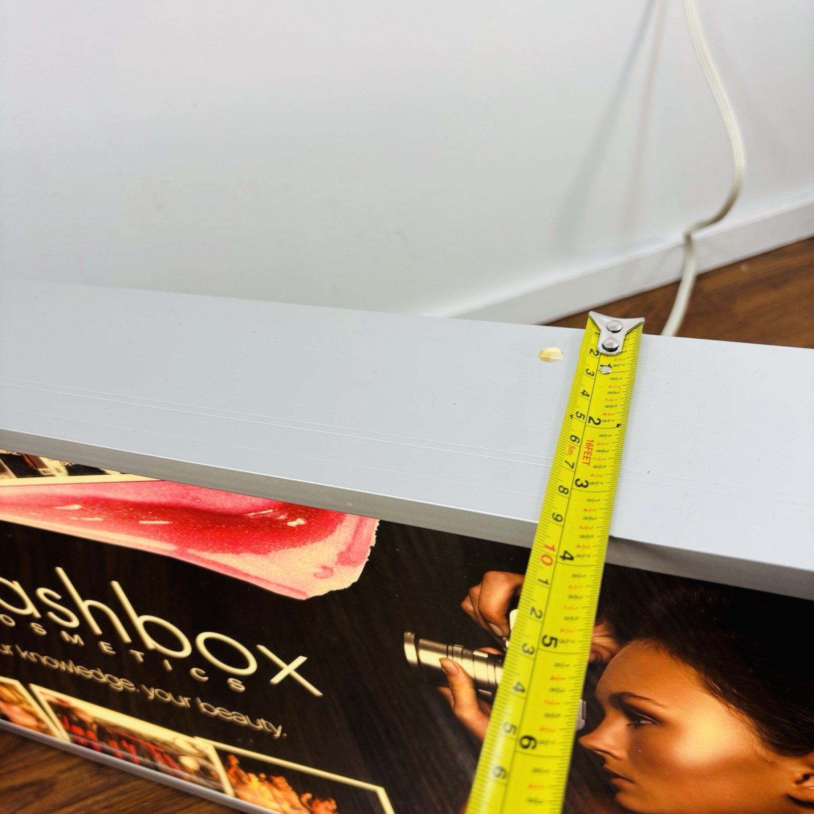 Smashbox Cosmetics RARE Light Up Commercial Display Sign Advertisement – Rare!