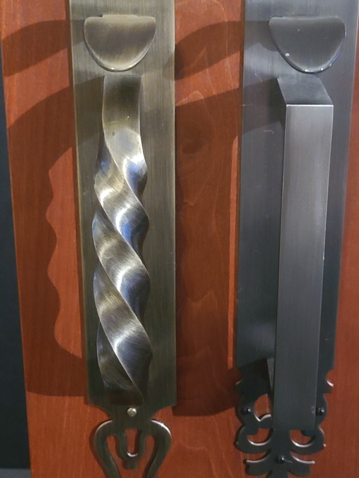 Vintage Baldwin Mortise Door Handle Lock Set Salesman Sample Advertising Display