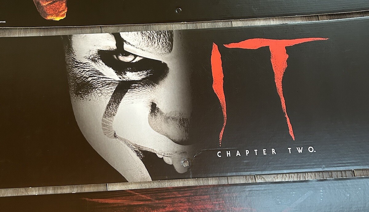 Set Of 4 Spirit Halloween Sign ISE End Cap Displays. Horror RARE Chucky IT