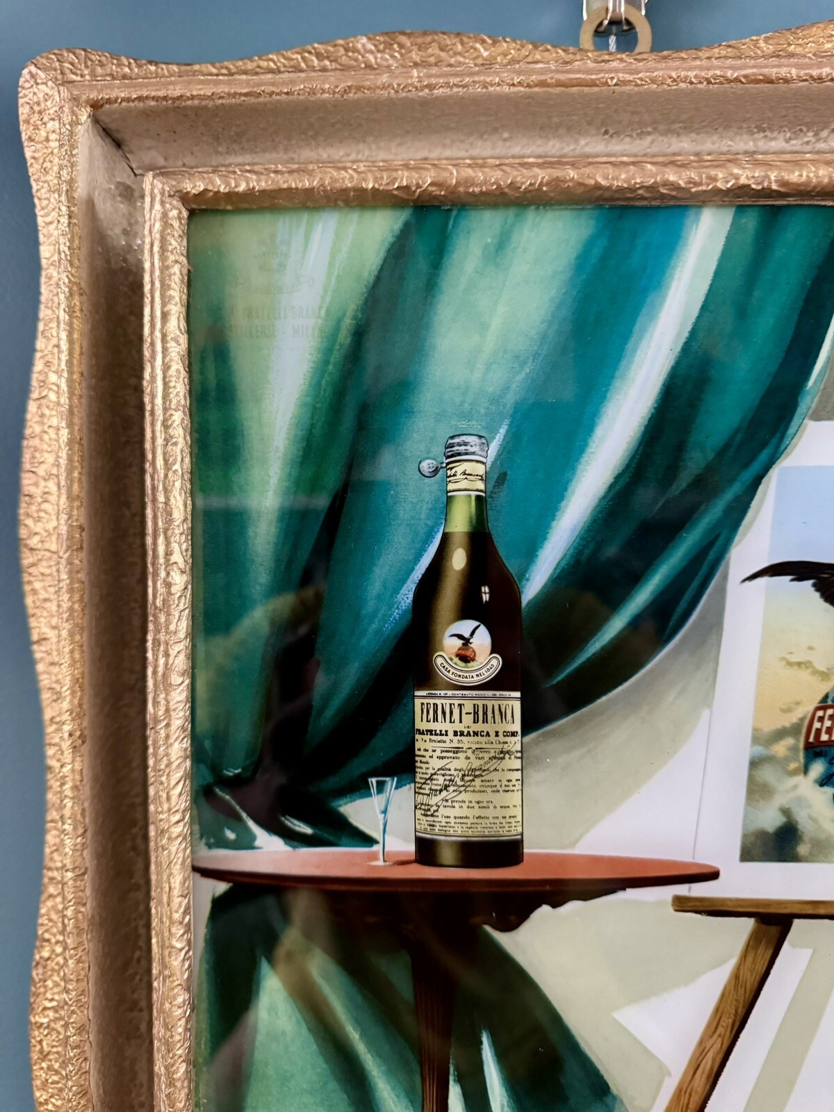 Original FERNET BRANCA Light Sign – Vintage 1948