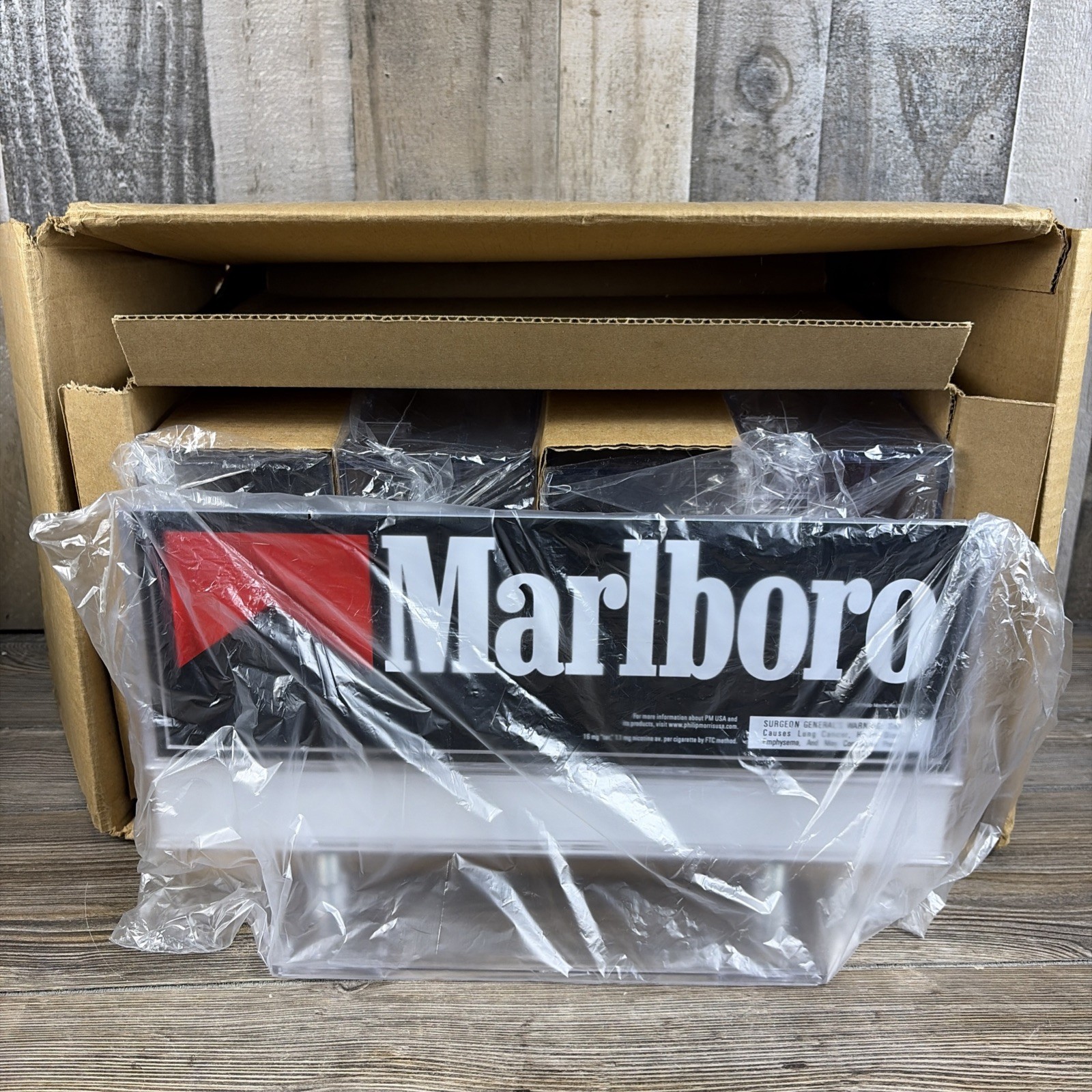 Marlboro Cigarette Tobacco Advertising Plastic Store Display