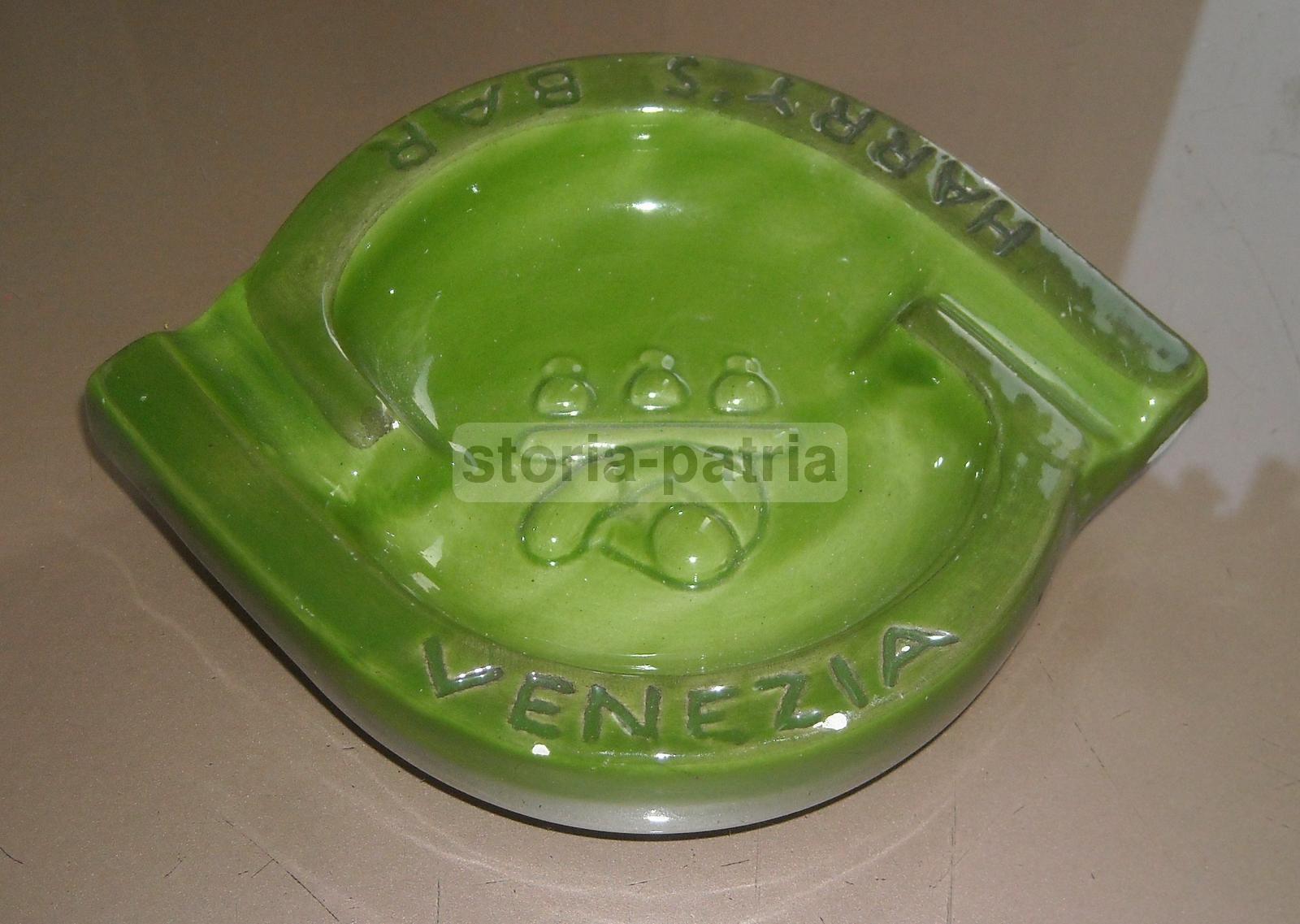CAFETERIA_COFFEE’_VENICE_HARRY’S BAR_ADVERTISING CERAMICS_ASHTRAY_RARE’