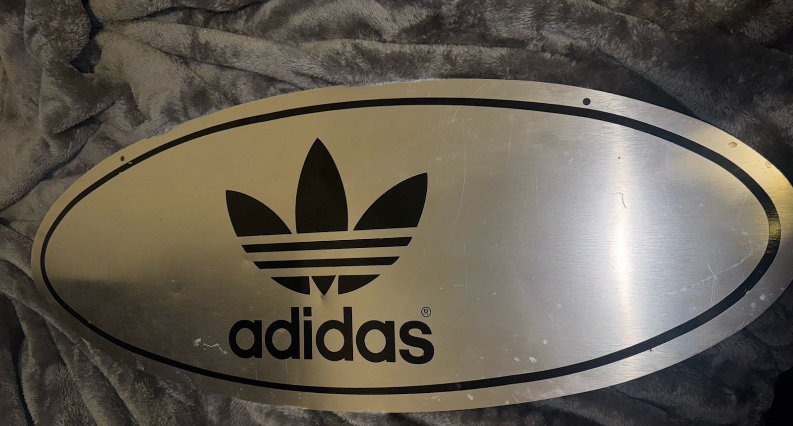 3 Feet Long adidas store sign advertising signage promo double sided