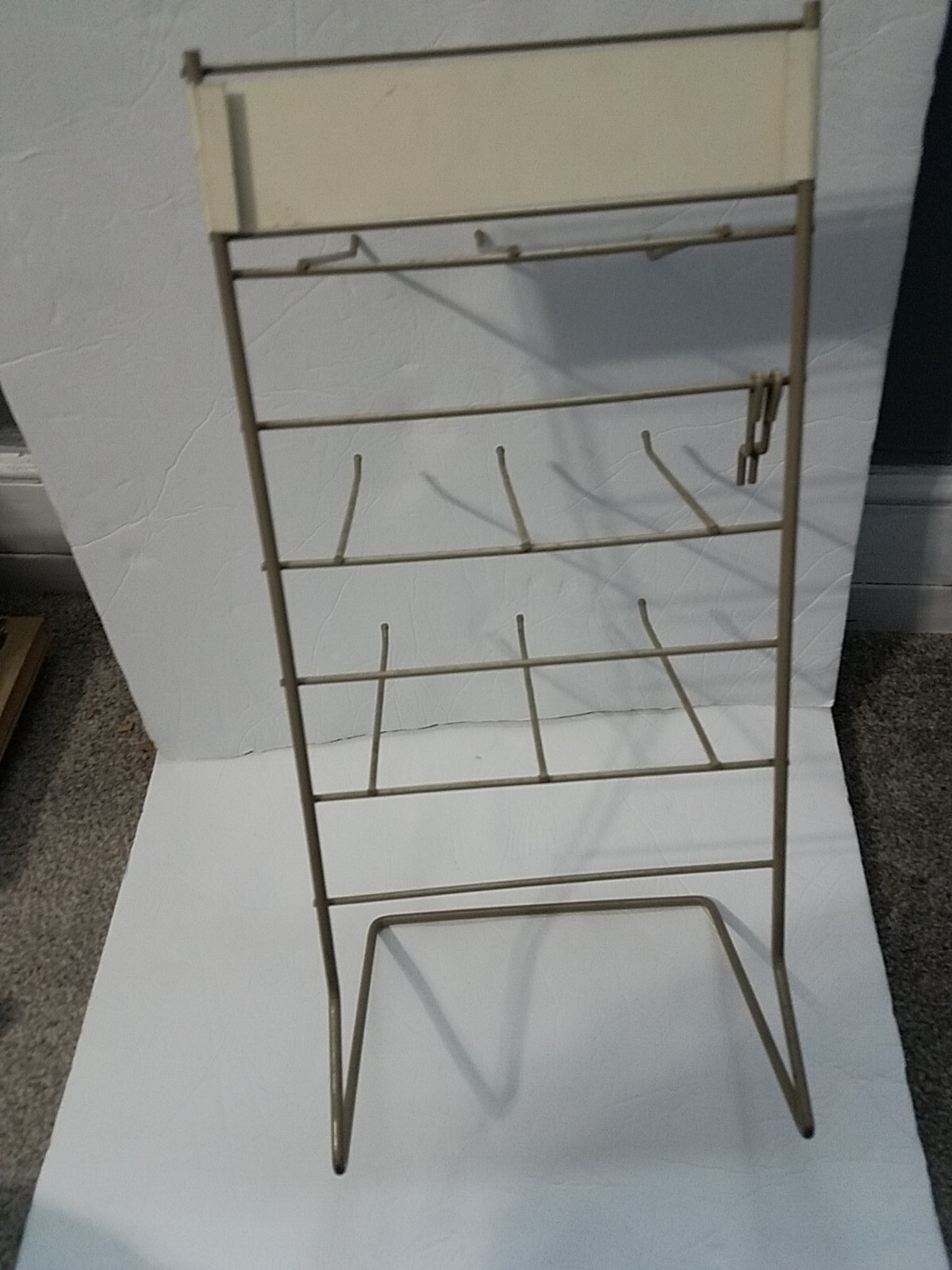 VINTAGE RARE THE UNITED STATES PLAYING CARD COMPANY DISPLAY RACK CINCINNATI OHIO