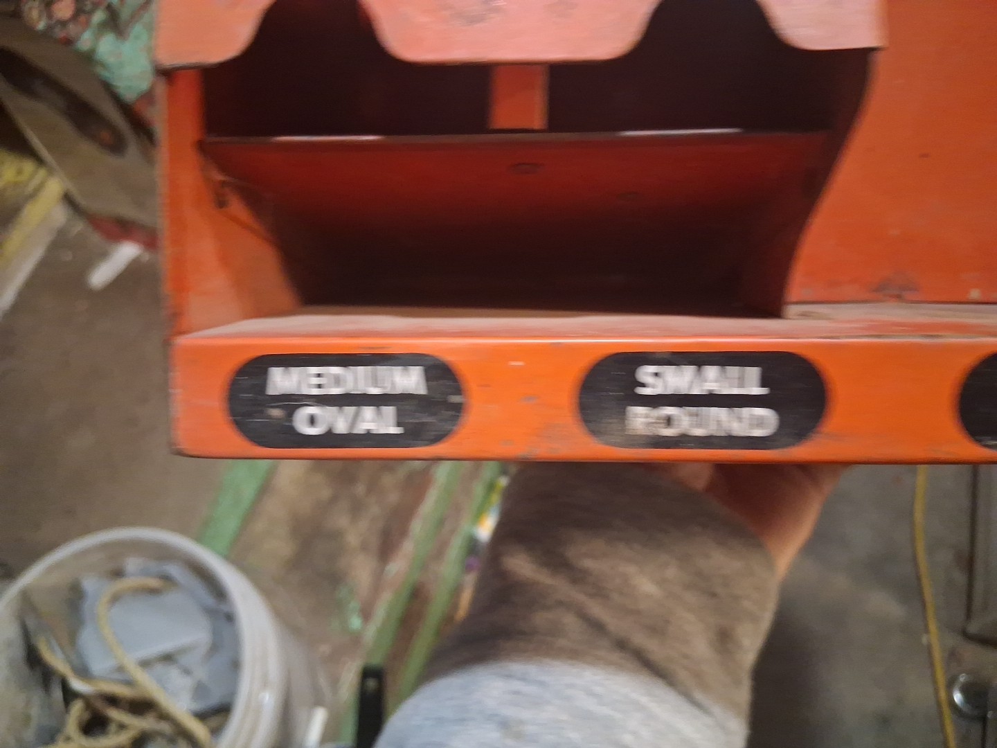 Vtg Tech – 2 – Way Tire Tube Repair Countertop Store Display Cabinet Dispenser