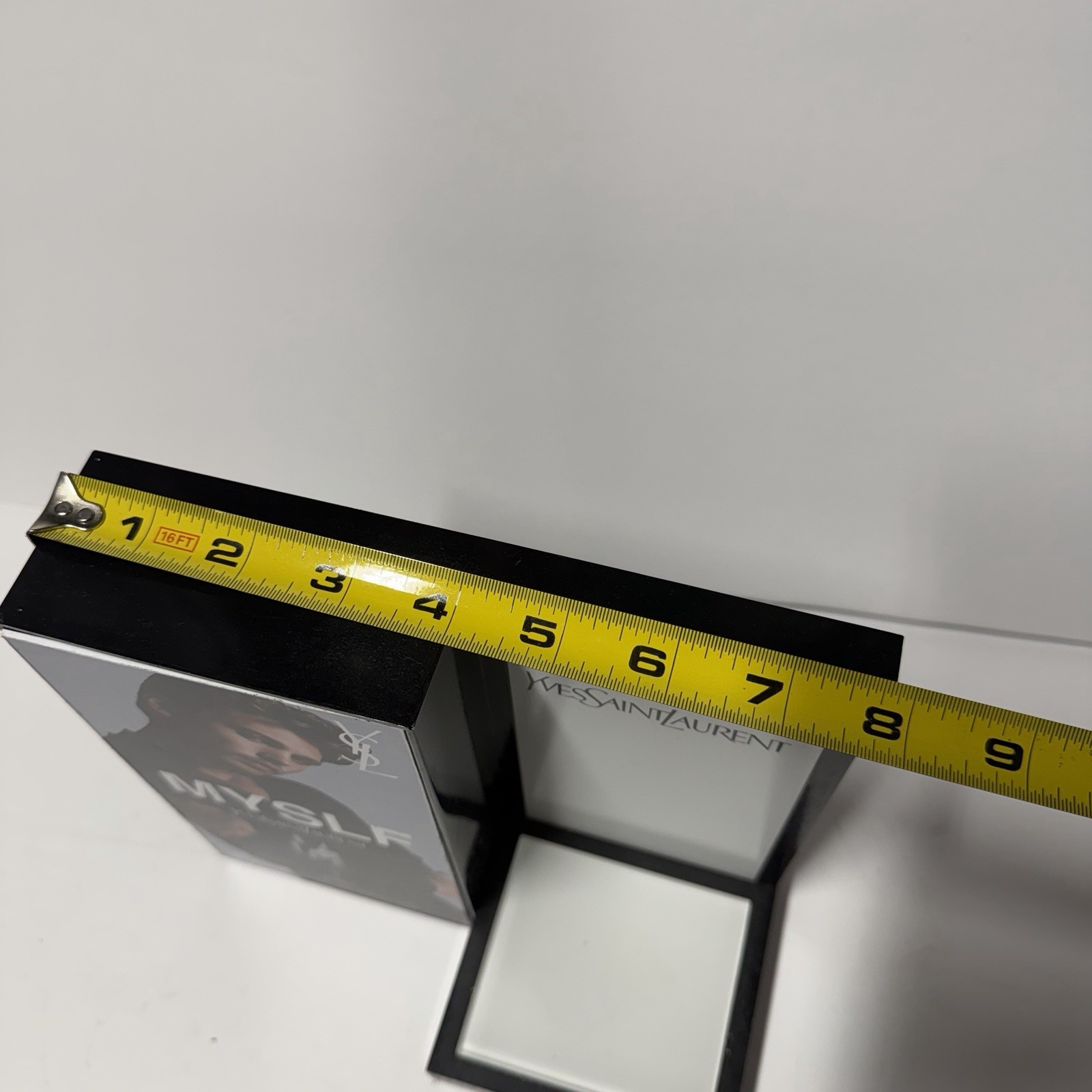 Yves Saint Laurent MYSLF Retail Counter Display Tester Fixture Store Advertising