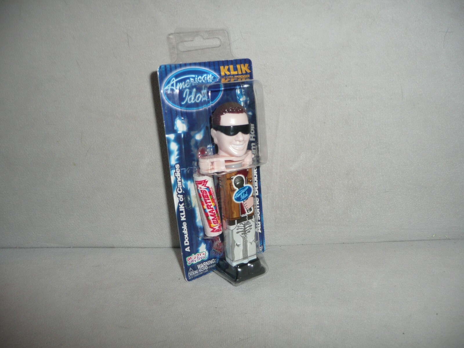 Vintage 2004 KLIK Au’Some Candies AMERICAN IDOL Candy container bubble gum SIMON