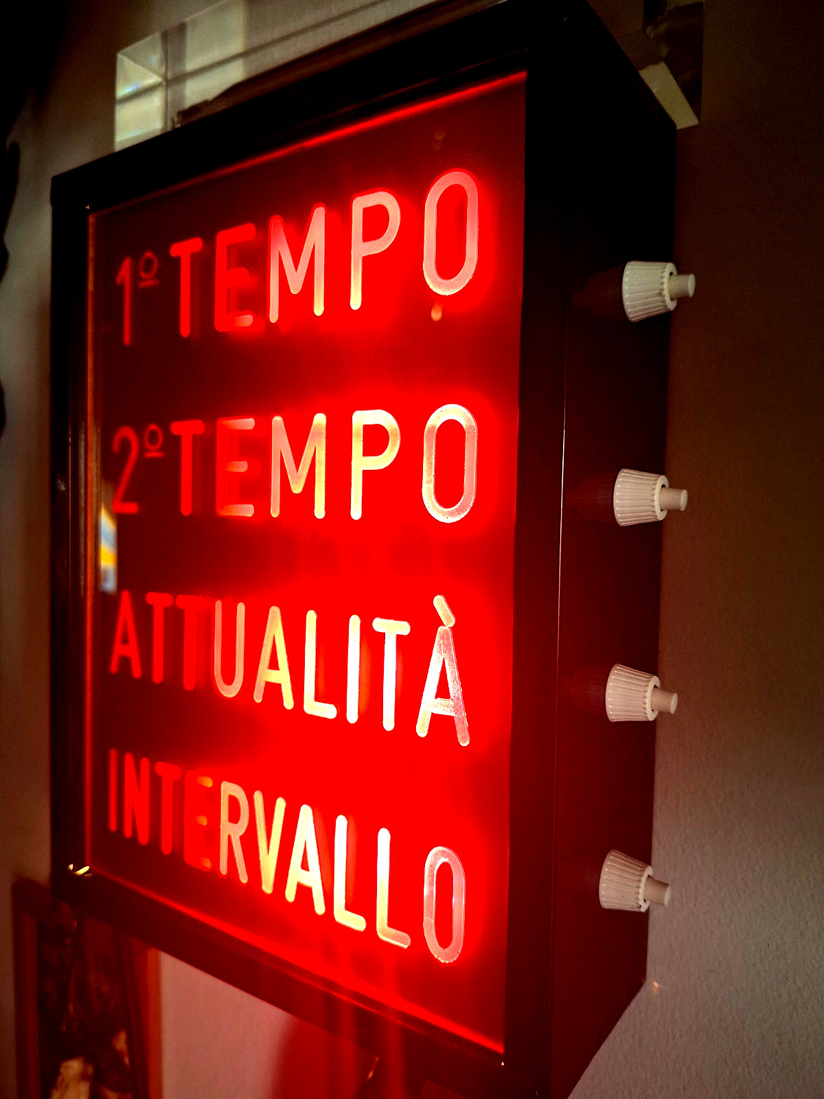 CINEMA LIGHT TABLE LICENSE PLATE SIGN💎