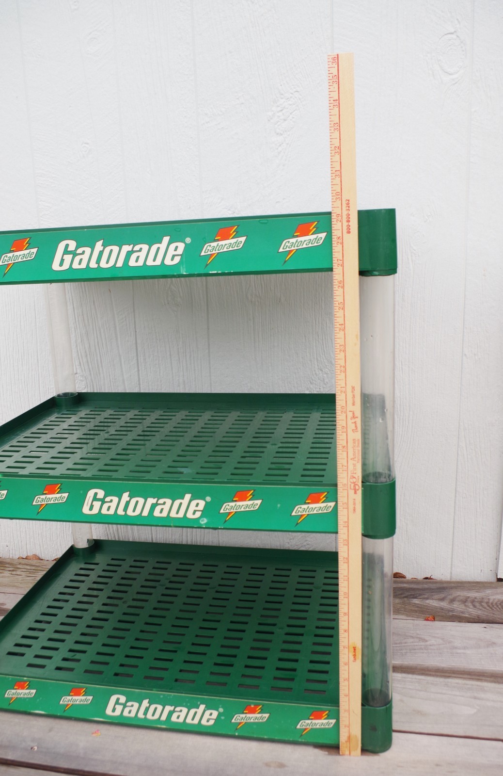 Vintage Gatorade Store Advertising Mod-U-Shelf 49 by RTC Ind. Man Cave Shelf