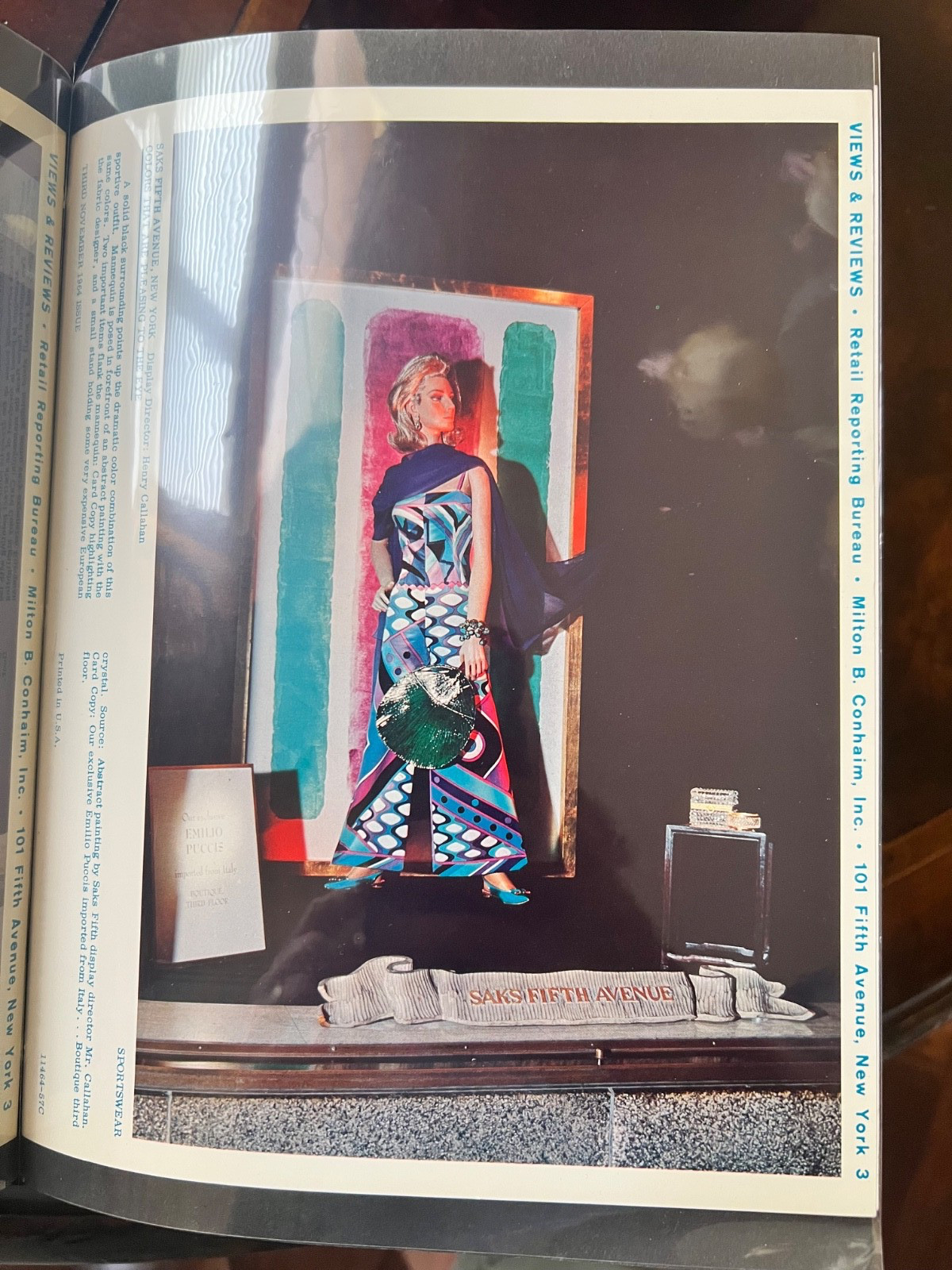 Lot (147pp)-1960’s Fashion Display Photos-Retail Reporting Bureau-View & Review.