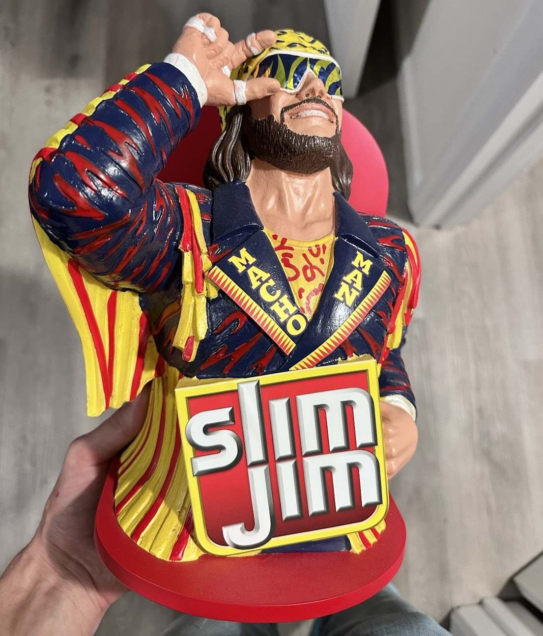 Slim Jim Collector Series 2021 Store Display Figure Red Yellow Blue