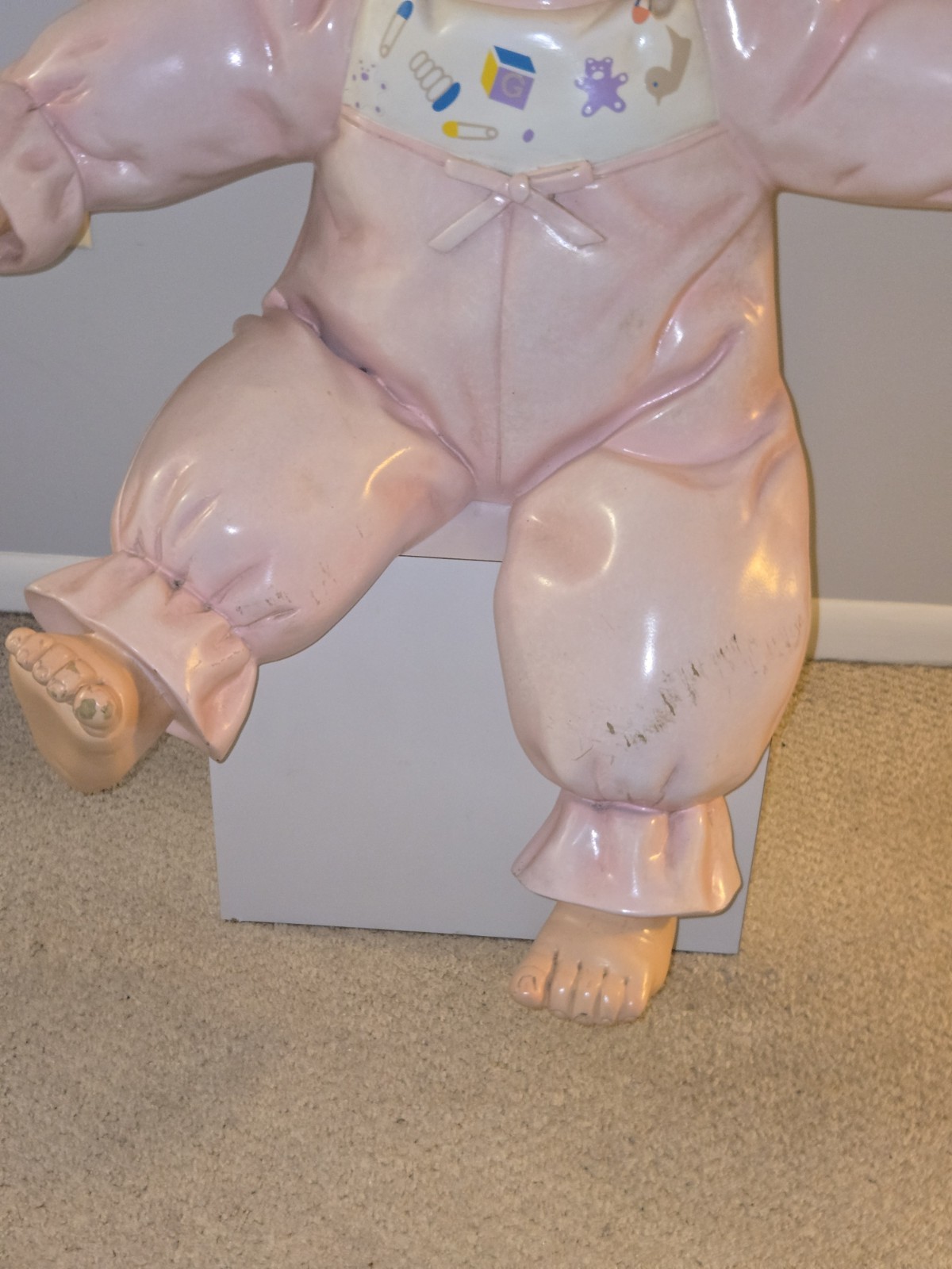 Vintage Gerber Baby 90’s Store Display Huge On Pedastal 40″ Rare