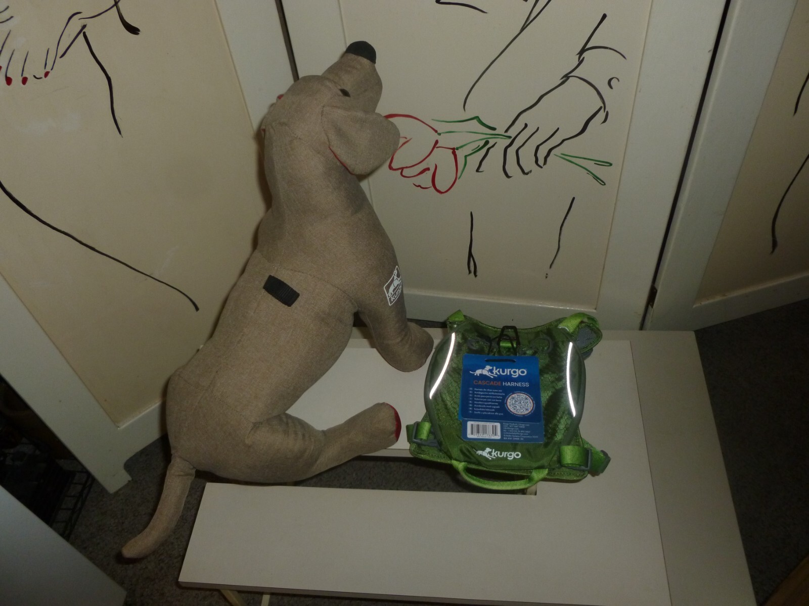 KURGO BARNABAS DOG GEAR MODEL STORE DISPLAY MANNEQUIN W/ TAGS & NEW HARNESS