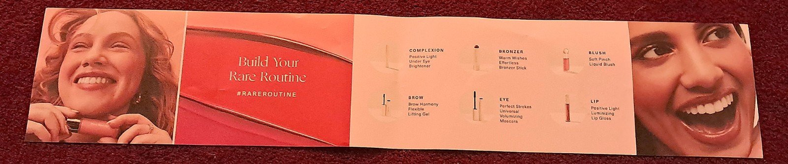 Rare Beauty Liquid Blush Ulta Beauty PROMO SIGN Selena Gomez Makeup Brand