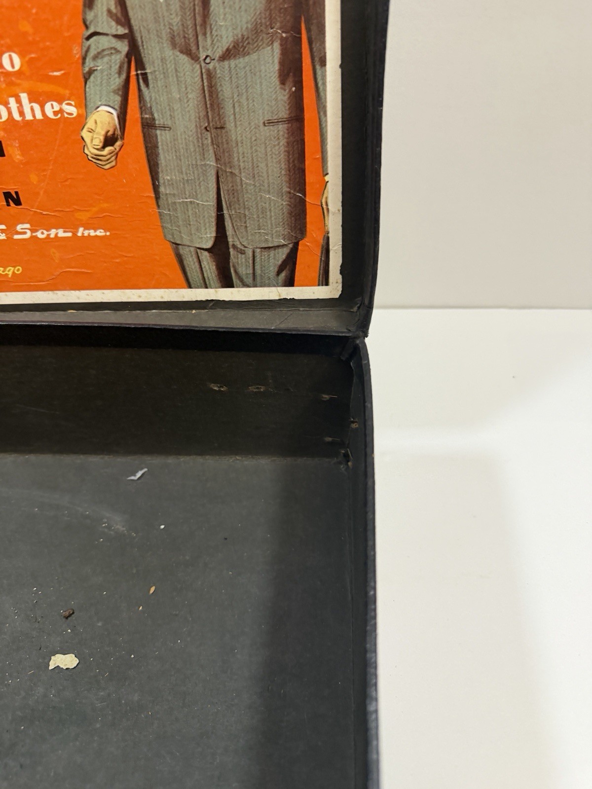 Vintage Salesman Sample Case J C Field & Son Inc Briefcase Advertising