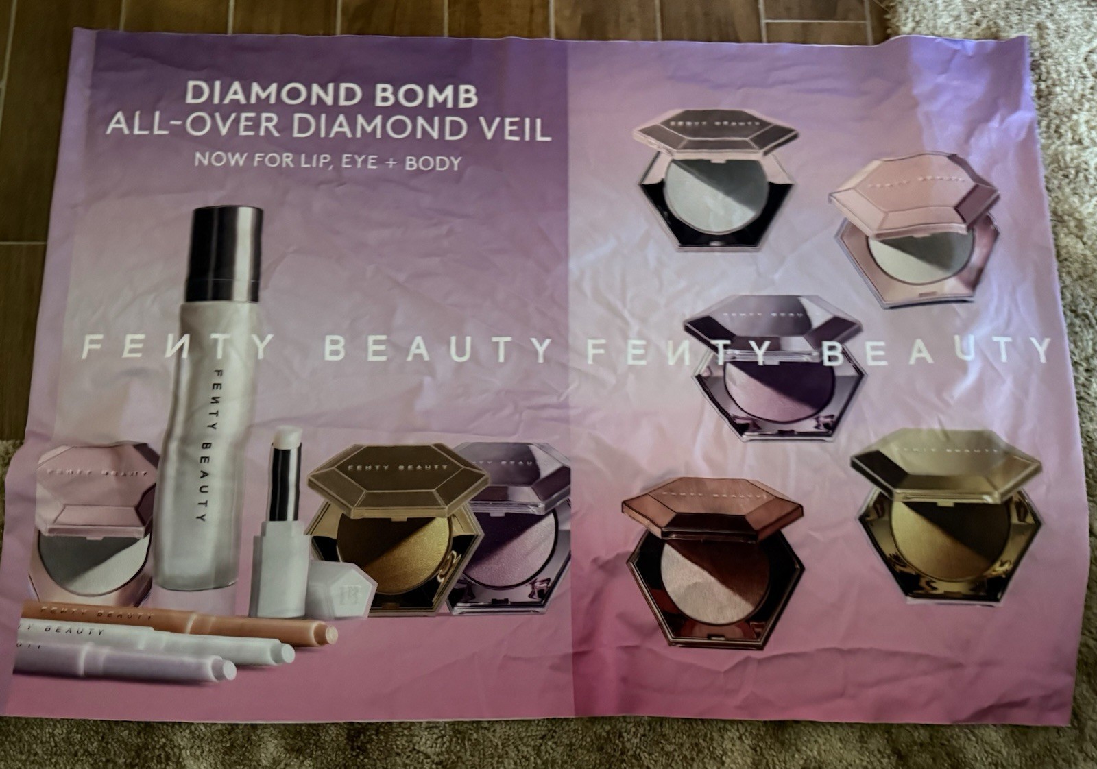 Fenty Beauty Fabric Poster From Ulta
