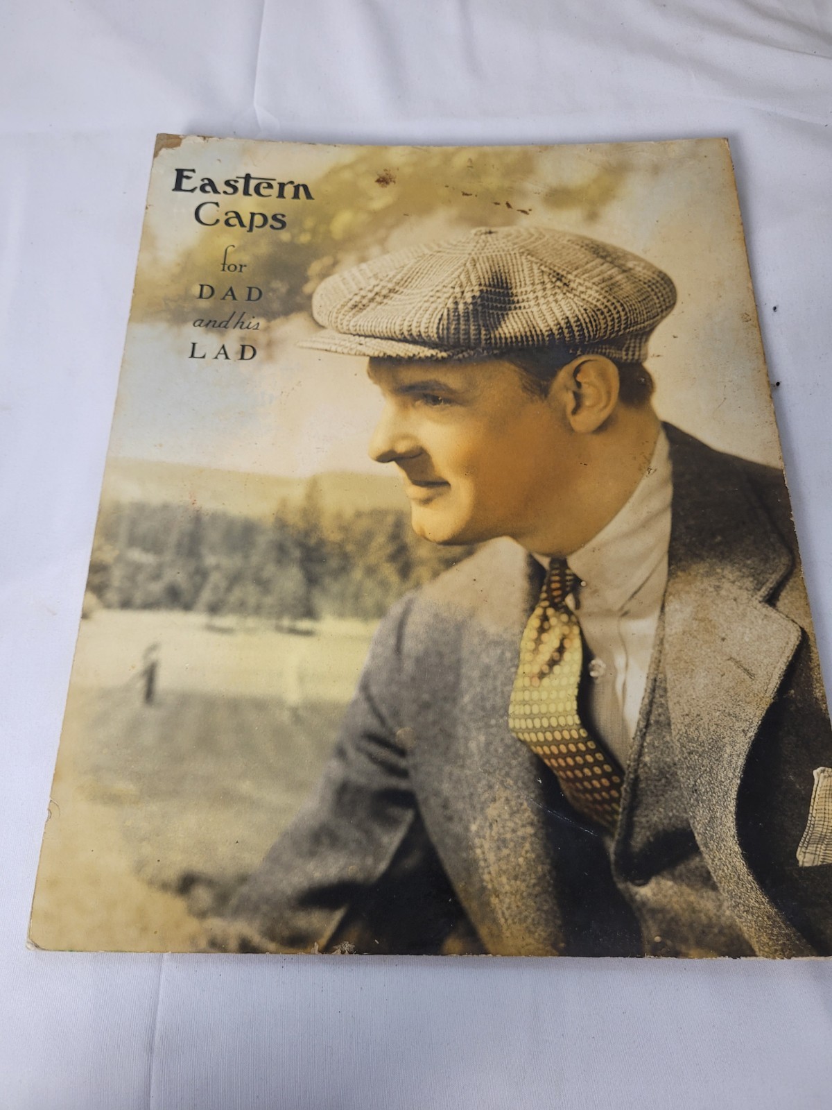 Early Lewis Eastern Caps Cardboard Store Displays Apeda Studio New York!