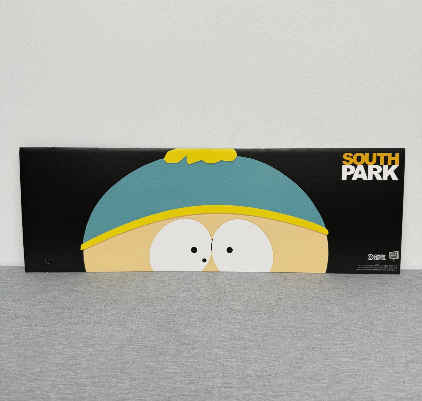 2025 Spirit Halloween End Cap 24″ x 8″ Southpark Eric Cartman