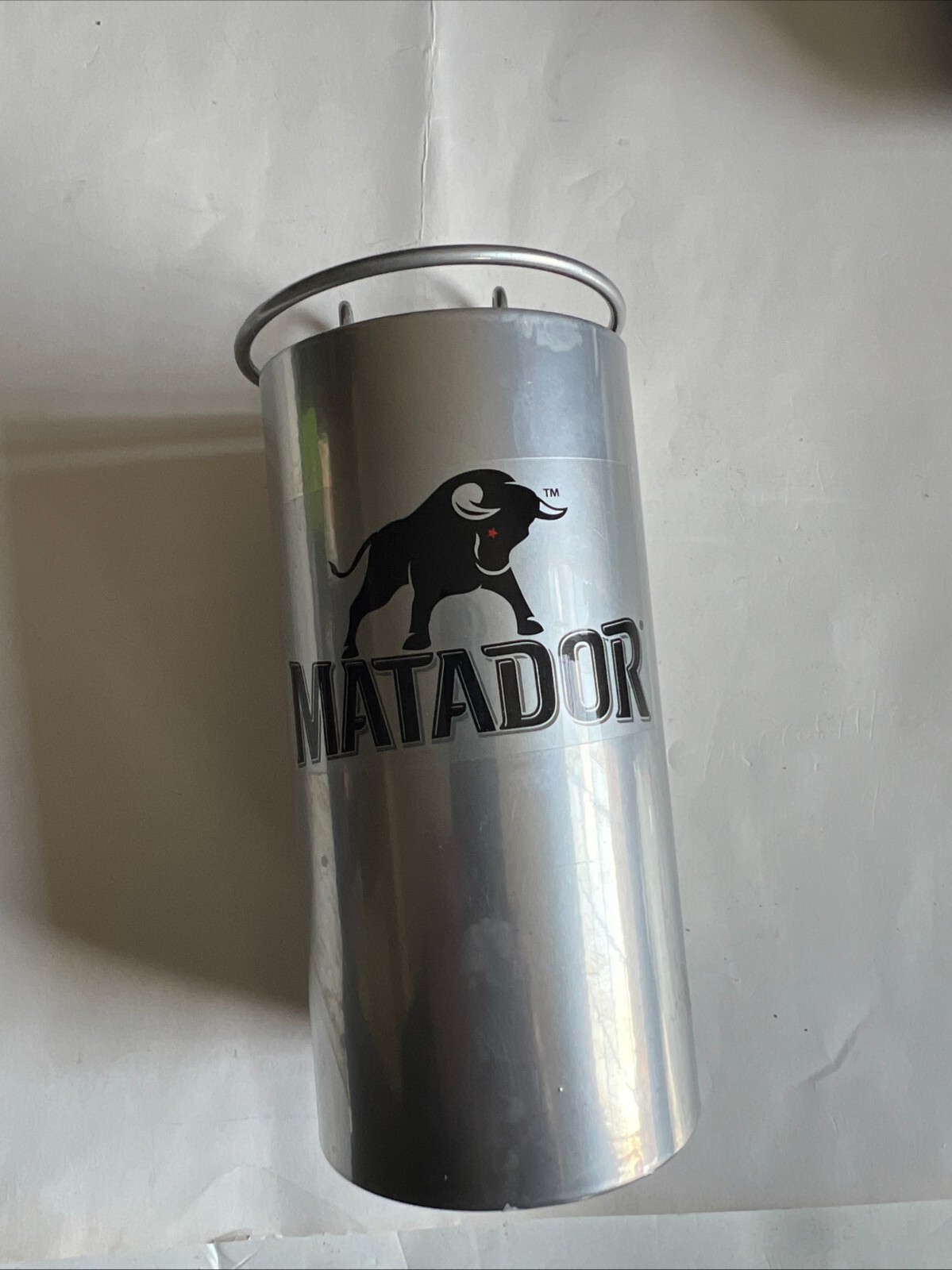Matador Beef Jerky Snack Stick Metal Container Holder NEW without Box