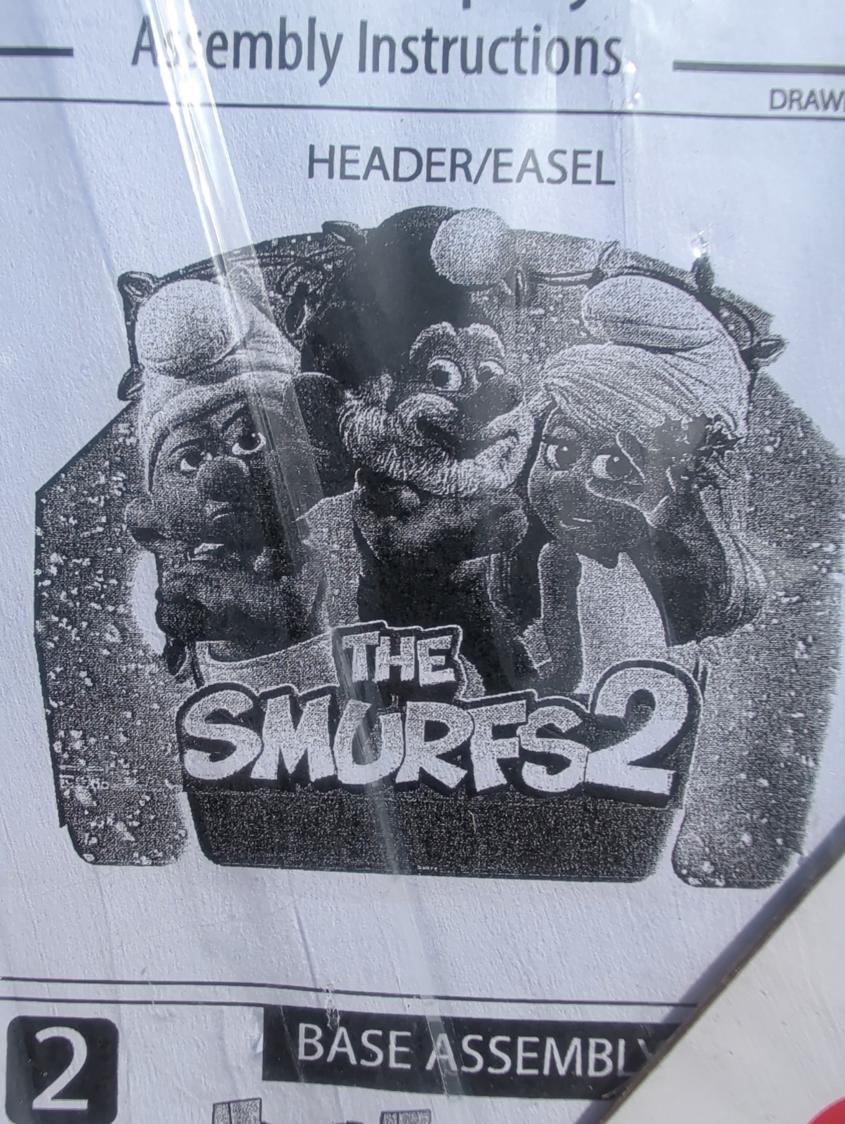 Officially Licensed Smurfs 2 Unopened Floor Display Kit