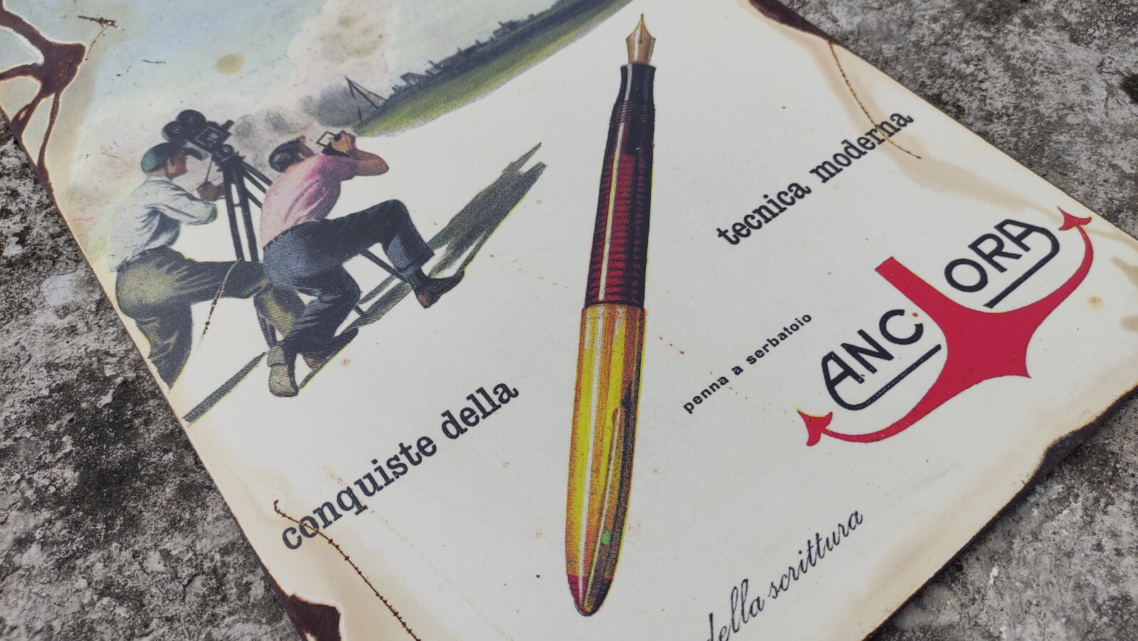 Ancora Lusso Vintage advertising Signs