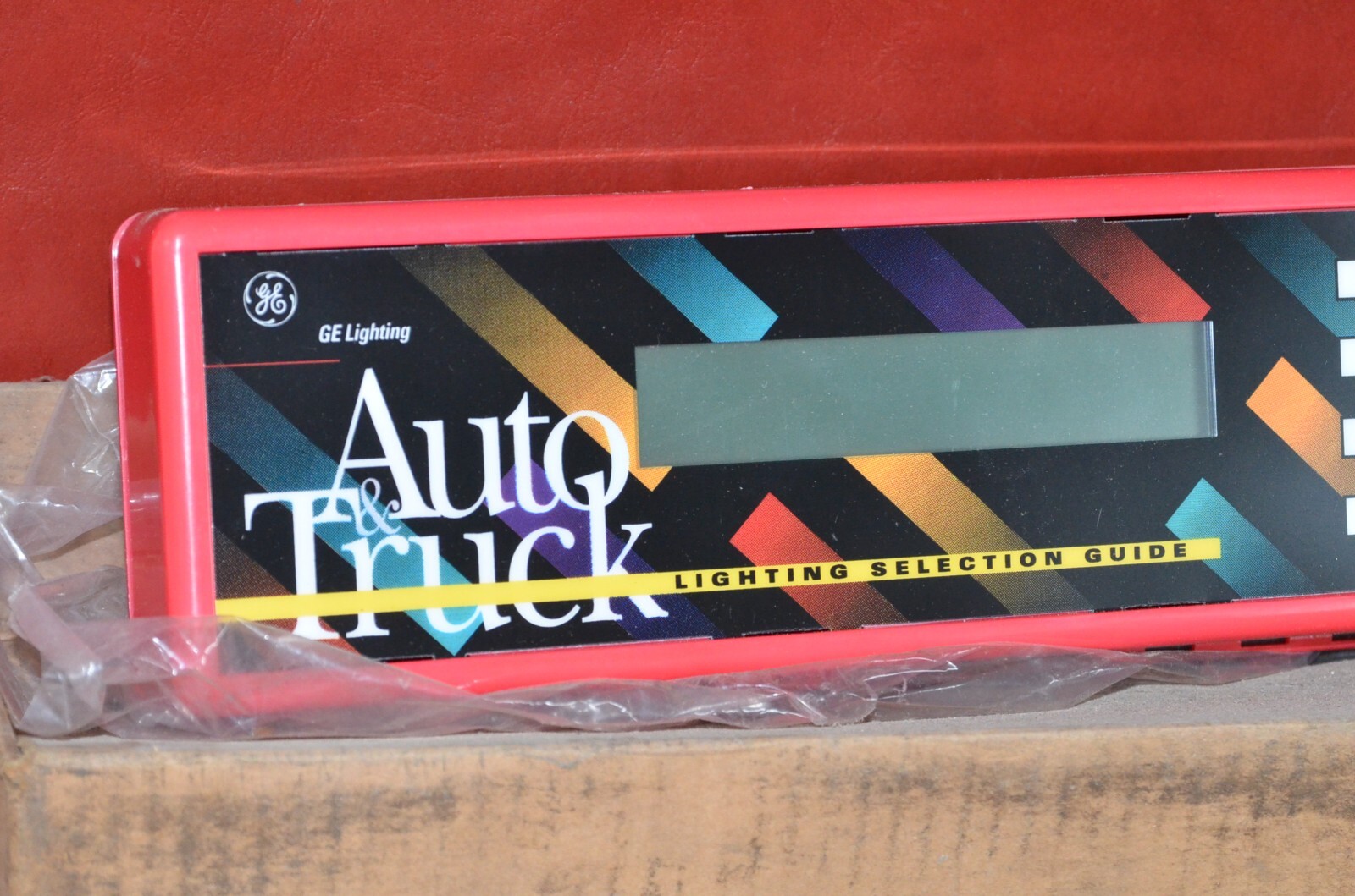 GE Western Auto Truck Lighting Selection Guide Light Bulb Application Computer
