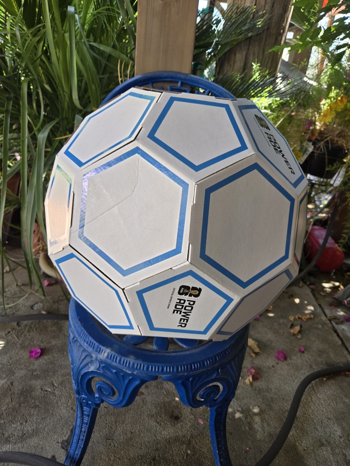 FIFA World Cup 2026 Soccer Futbol Ball Store Display Coca Cola Powerade 18x18x18
