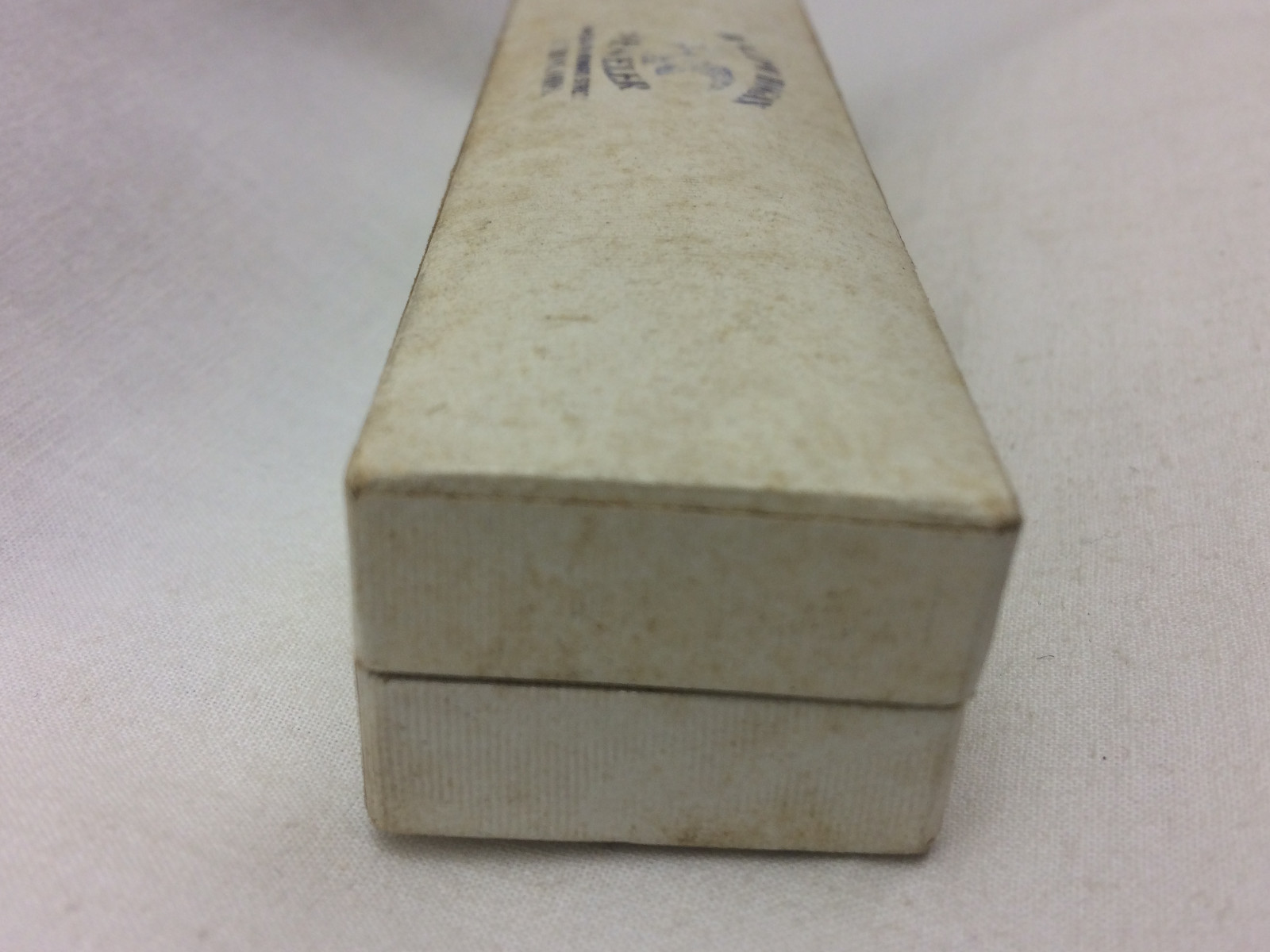Antique Advertising Ralph Hogan Jeweler Box ONLY Akron, Ohio
